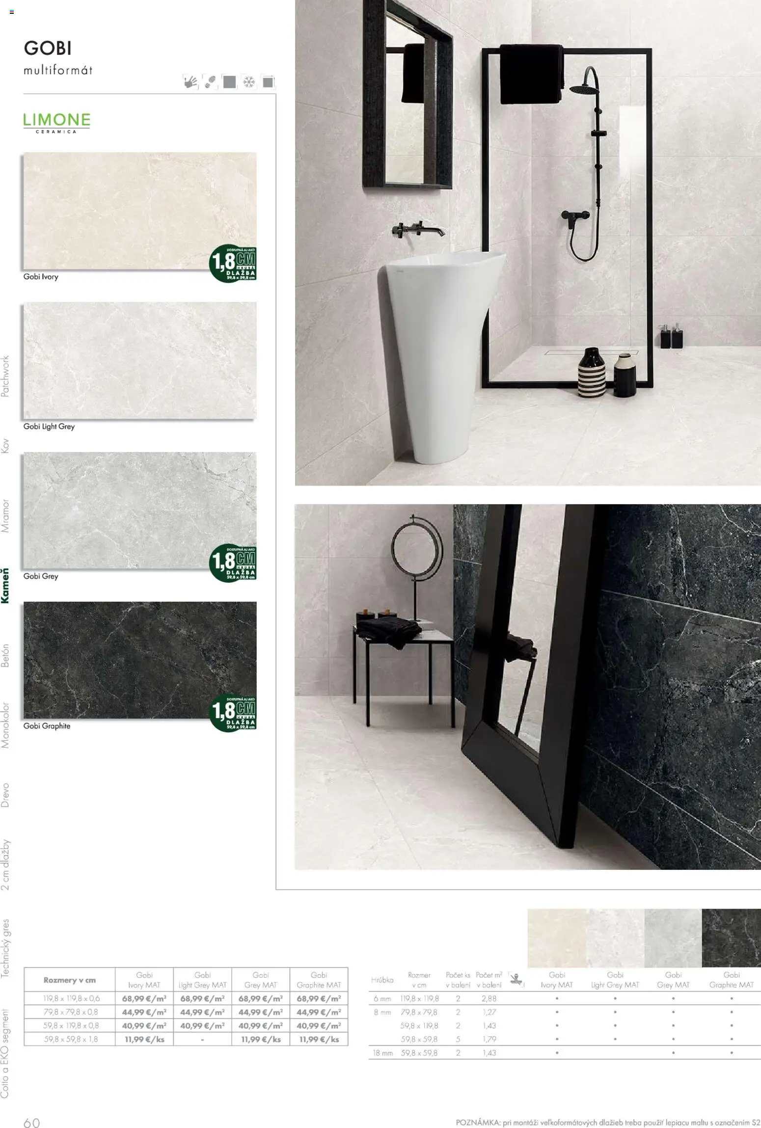 Nové Ingema akcie – leták je platný od 29.10.2025 | Strana: 62 | Produkty: Dlažba