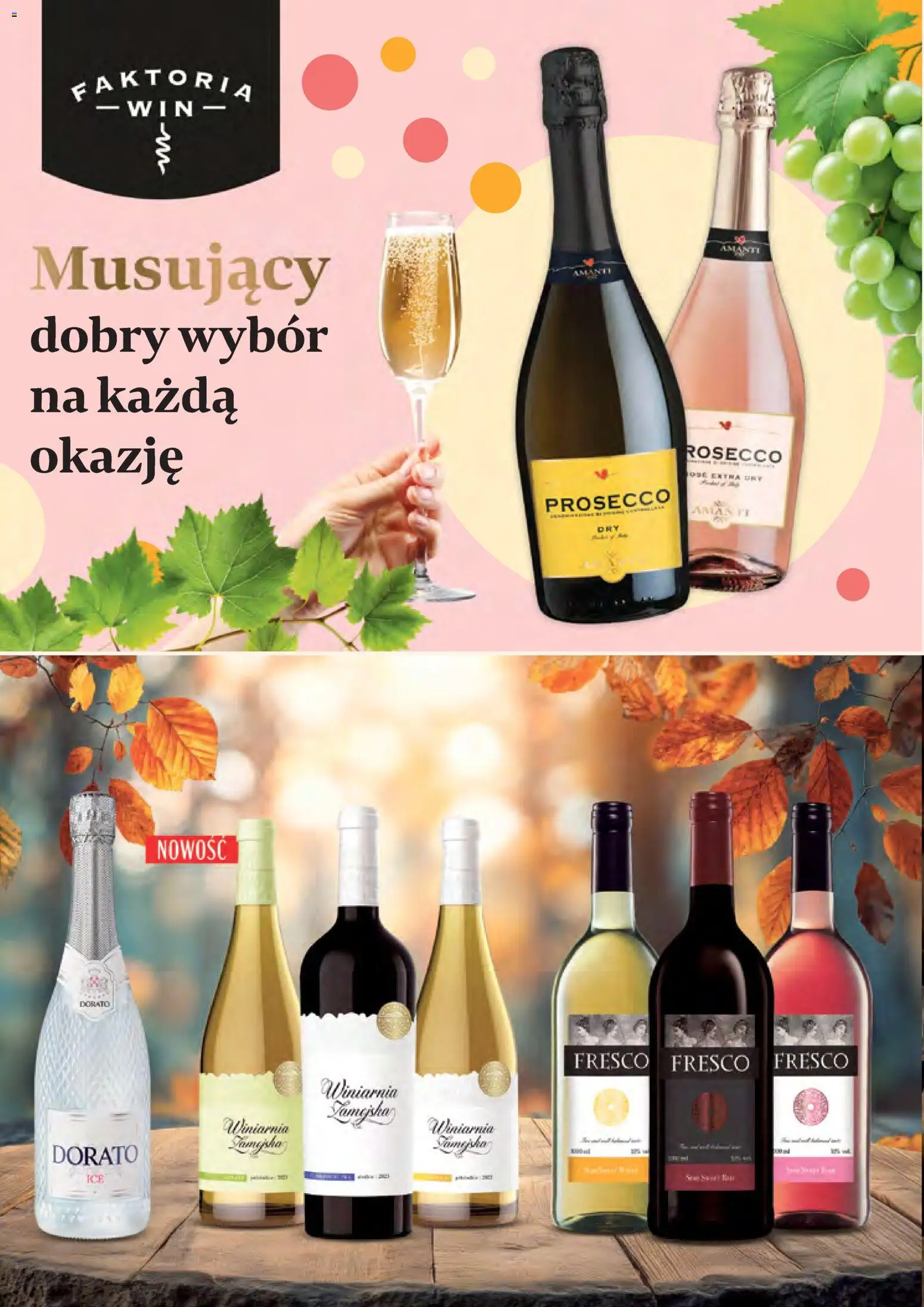 Eurocash Gazetka - Czas Świętowania od 03.11.2025 | Strona: 38 | Produkty: Winiarnia, Fresco, Prosecco