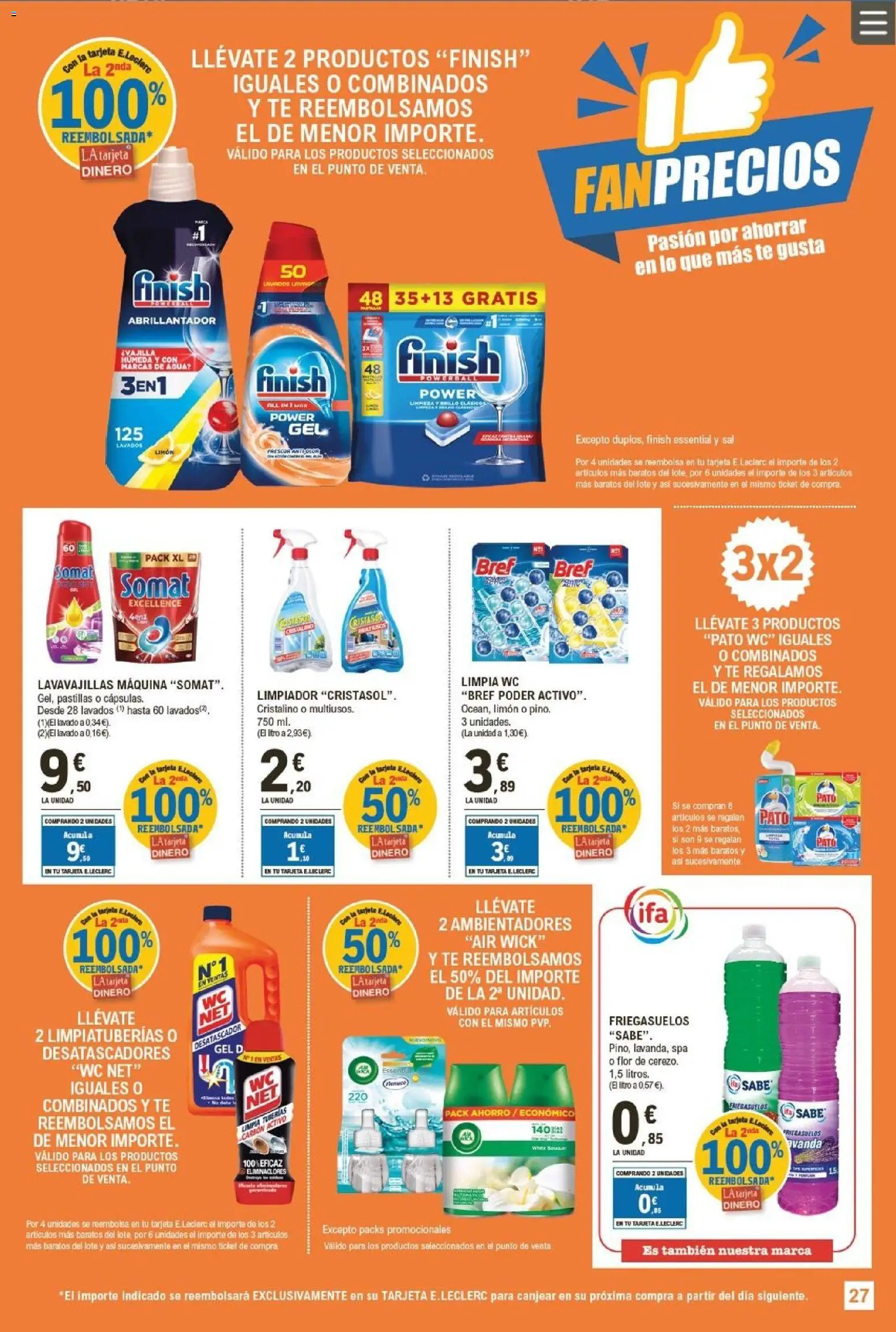 E.Leclerc - Fan precios │ válido desde el 11.02.2026 | Página: 27