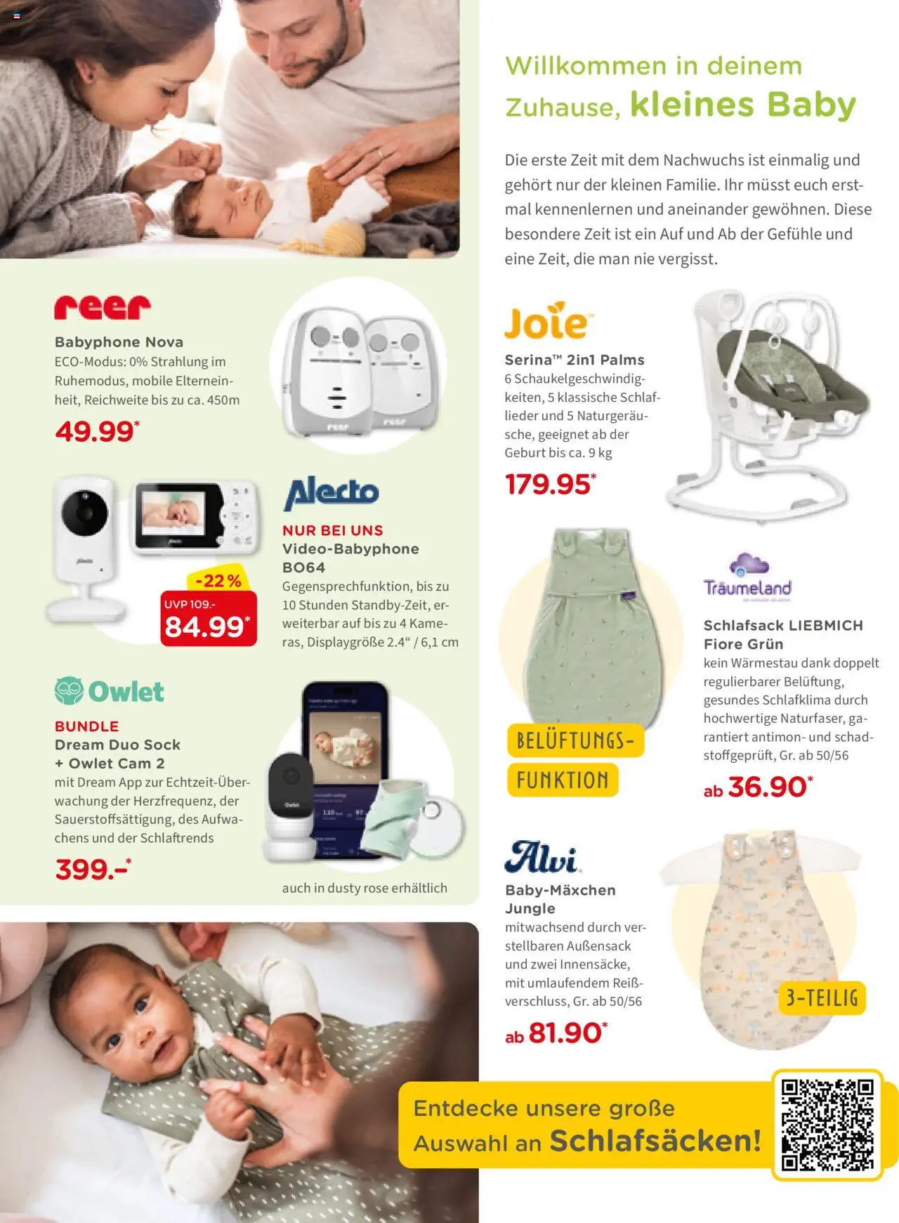 BabyOne Prospekt 	 – gültig ab 23.04.2025 | Seite: 8 | Produkte: Schlafsack