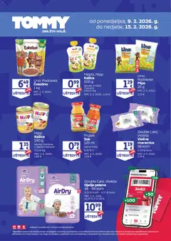 Tommy - Dodatne pogodnosti za Tommy vjerne članove - Pregled kataloga iz trgovine Tommy, vrijedi od 09.02.2026
