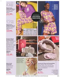 Vista previa Catálogo AVON campaña 11 Black Friday válido desde el 01.11.2025 | Página: 183 | Productos: Cepillo, Pijama