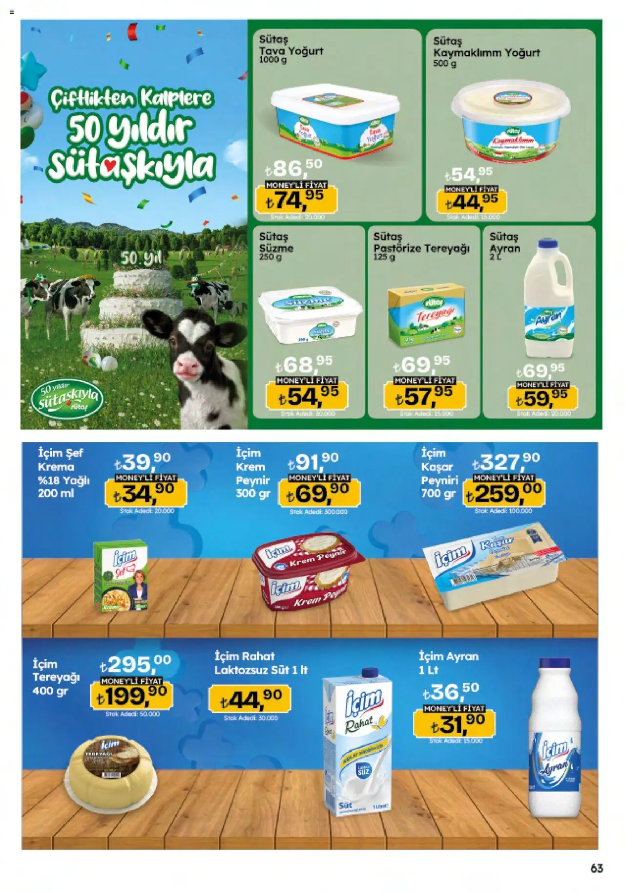 Migros Katalog - 5M Migroskop Dijital - 12.06.2025 tarihinden itibaren geçerlidir | Sayfa: 63 | Ürünler: Krem, Süt, Tereyağı, Yoğurt