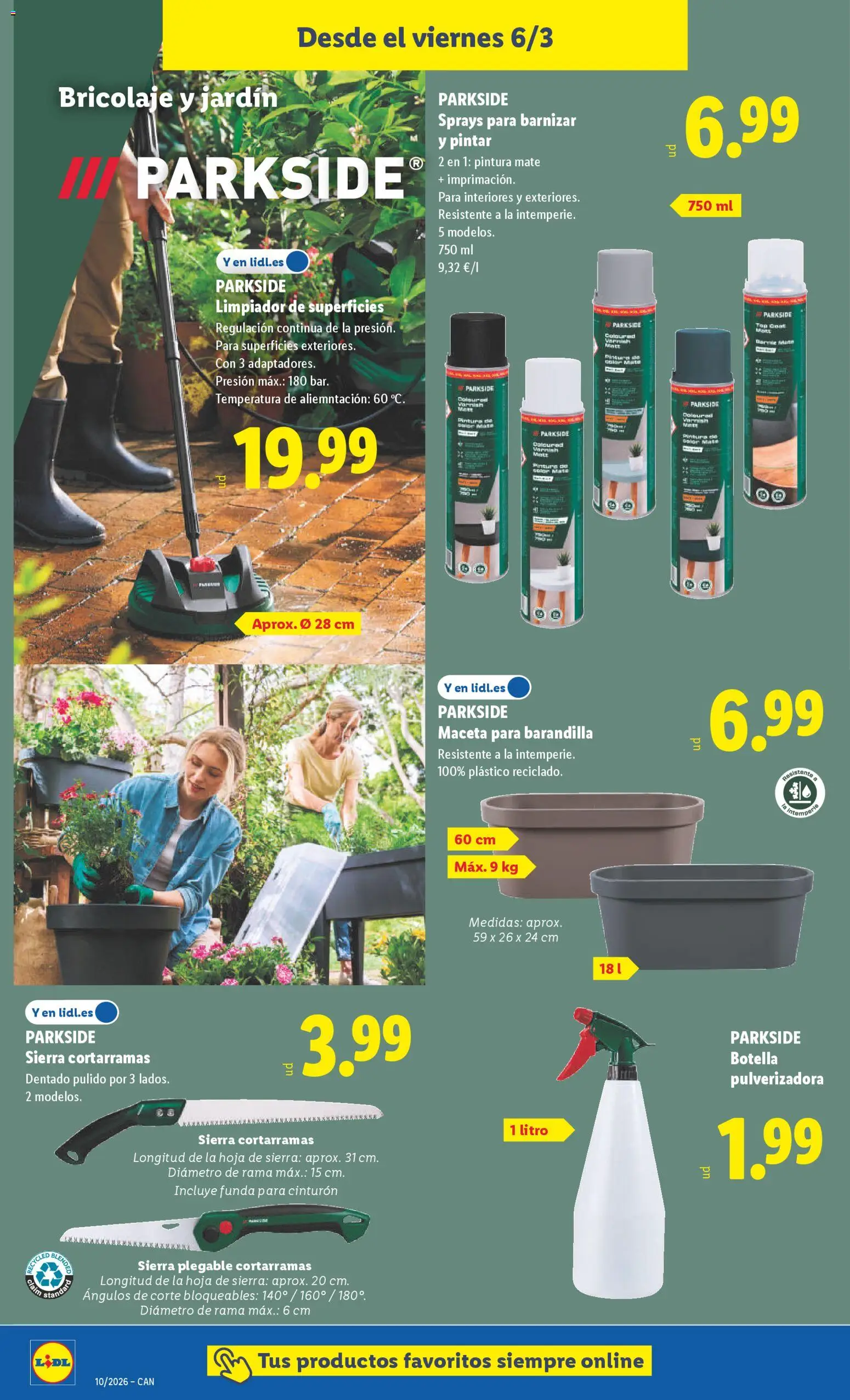 Lidl folleto de bazar │ válido desde el 02.03.2026 | Página: 22 | Productos: Chal, Cinturón, Funda, Maceta