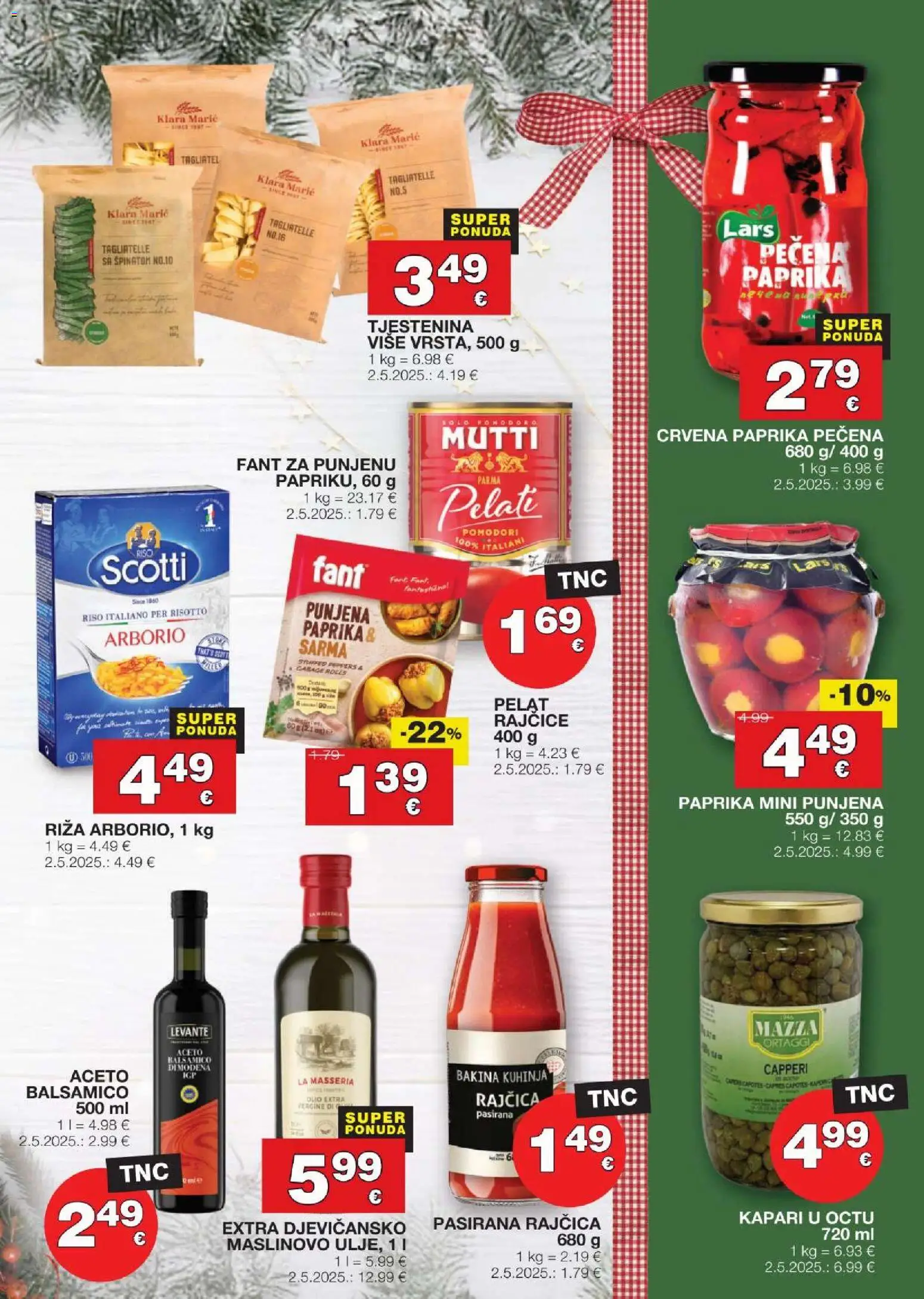 Stanić Diskont katalog | vrijedi od 11.12.2025 | Stranica: 7 | Proizvodi: Riža, Paprika, Rajčica, Balsamico