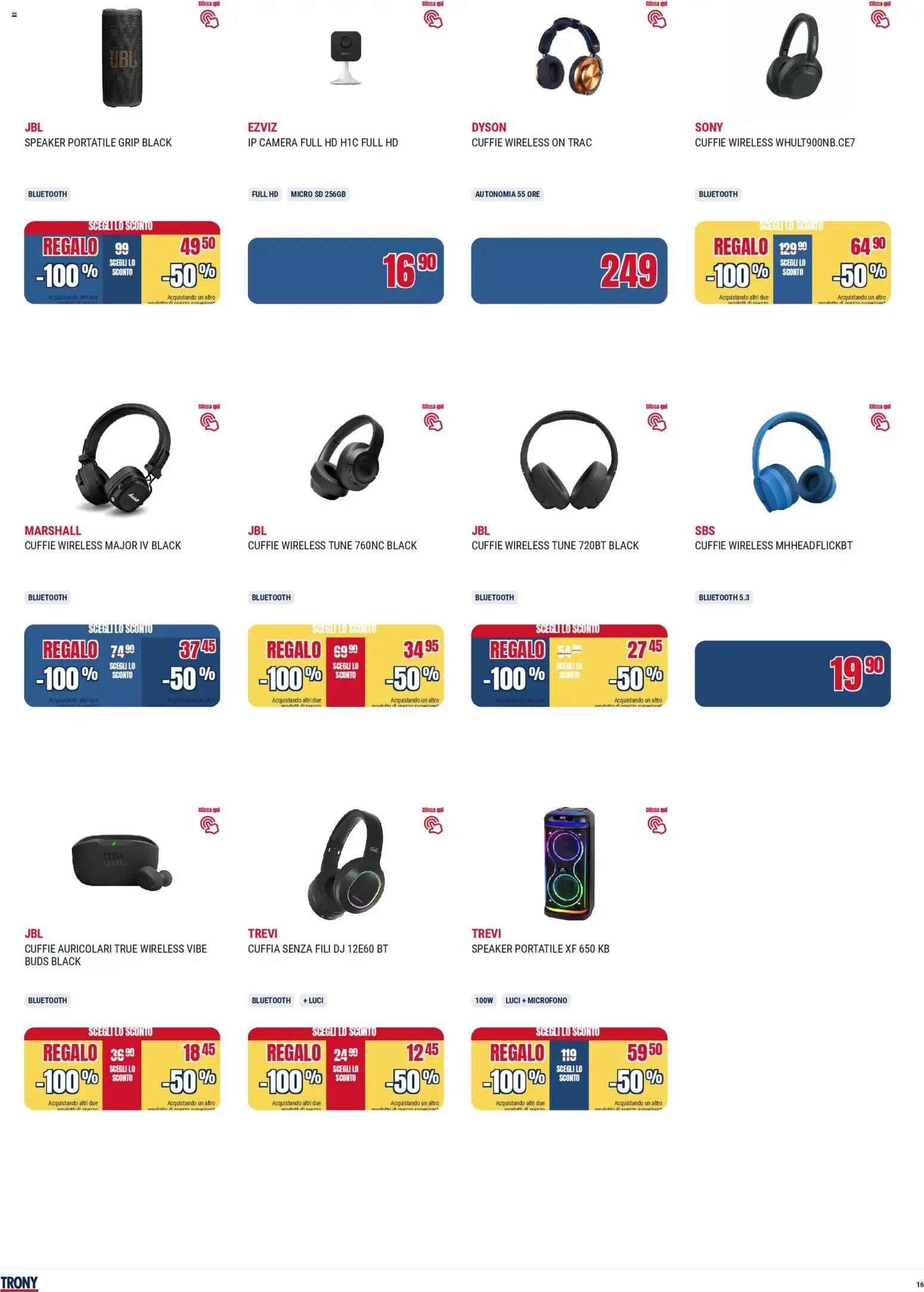 Volantino Trony del 30.10.2025 | Pagina: 16