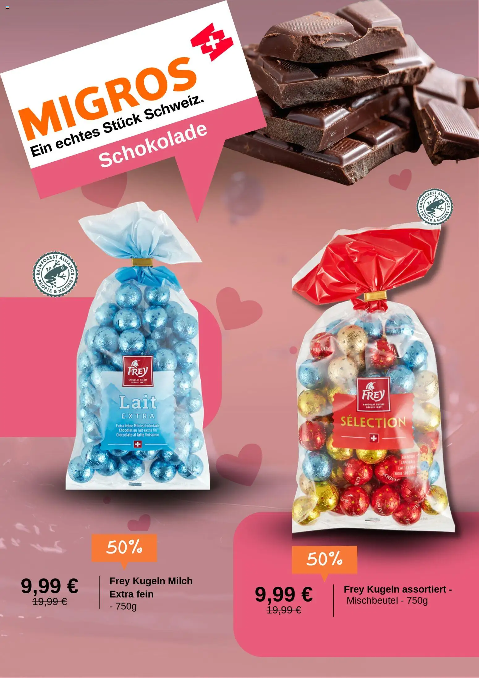 Migros Prospekt 	 – gültig ab 17.02.2026 | Seite: 5 | Produkte: Milch, Schokolade
