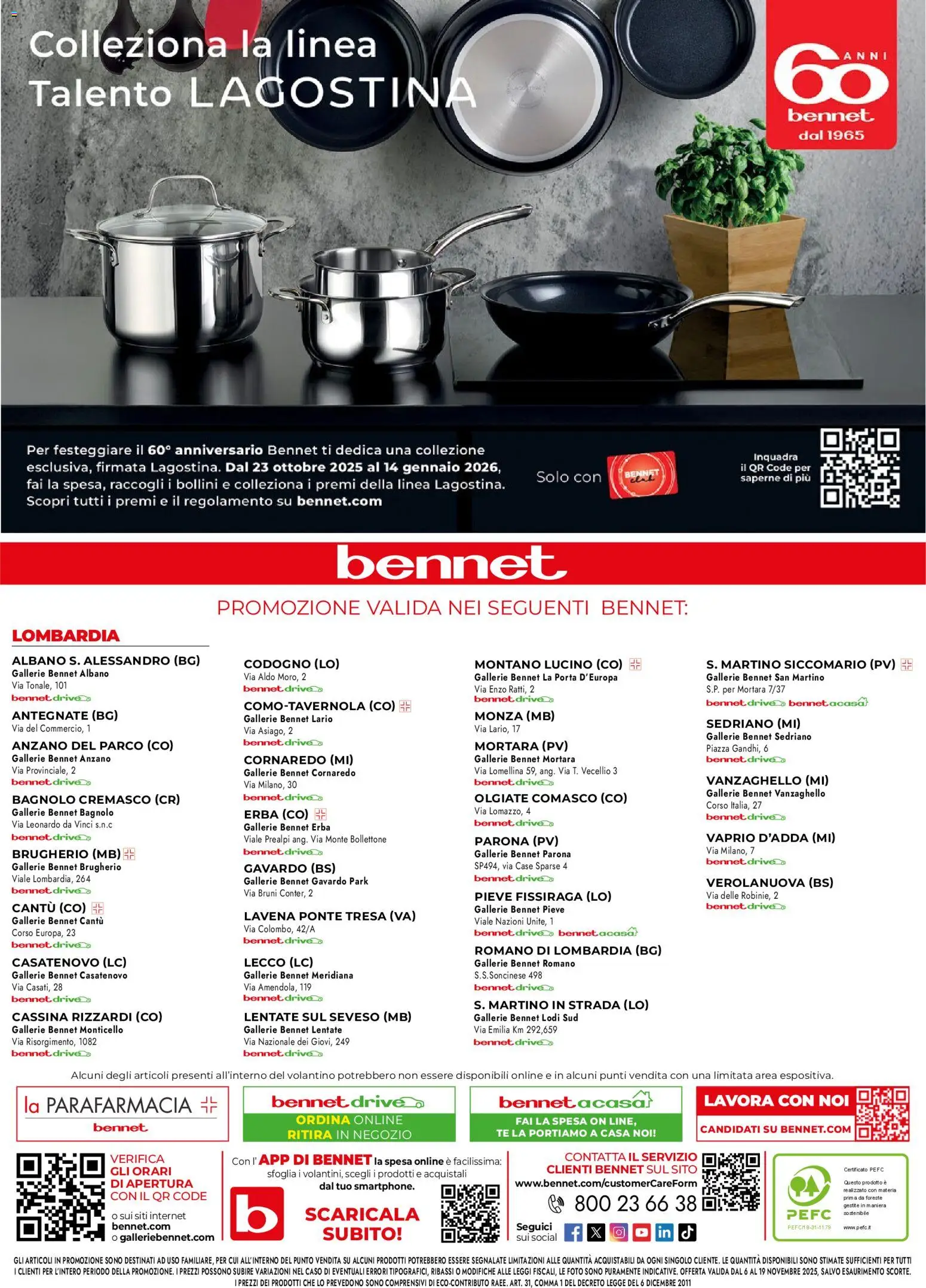 Volantino bennet del 06.11.2025 | Pagina: 36 | Prodotti: Tè