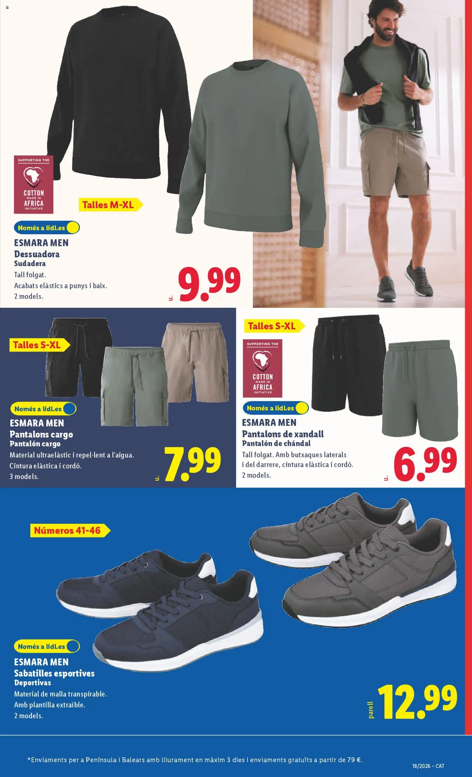 Lidl folleto de bazar │ válido desde el 27.04.2026 | Página: 5 | Productos: Sudadera, Pantalón de chándal