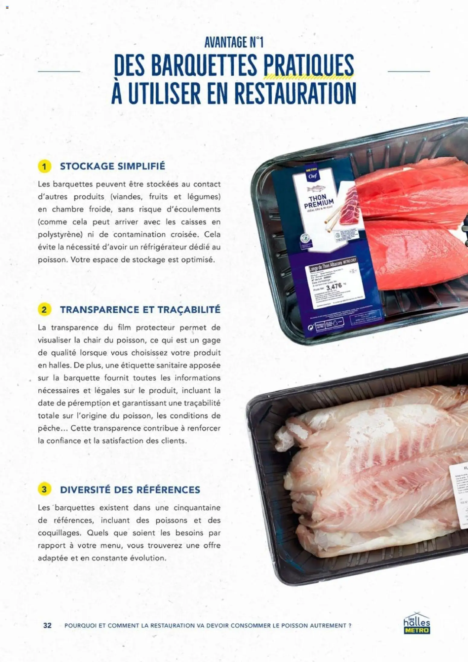 {H1} | Page: 32 | Produits: Pêche, Réfrigérateur, Thon, Poisson