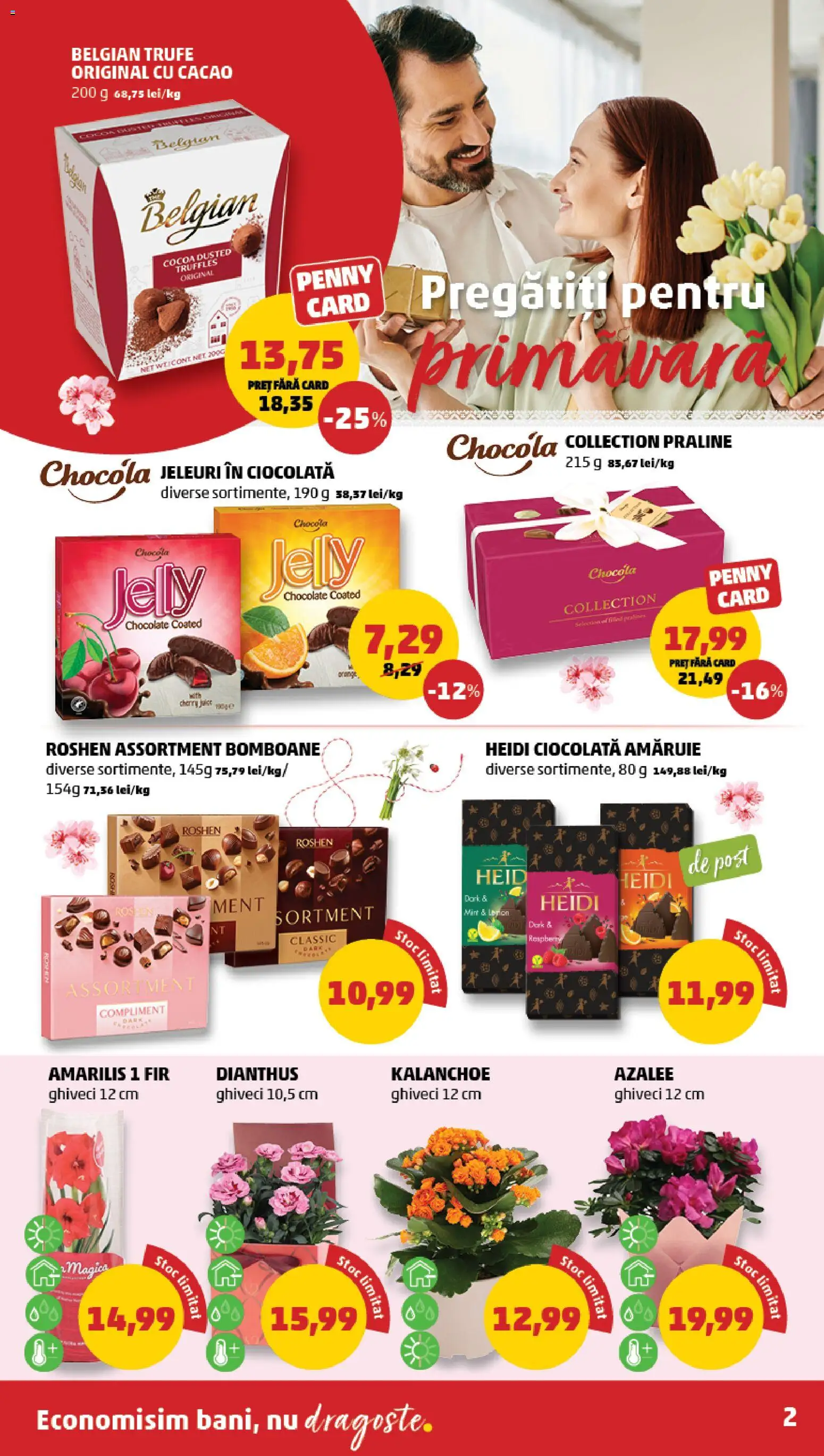 Noul catalog PENNY – valabil de la 25.02.2026 | Pagină: 2 | Produse: Ciocolată, Bomboane, Cacao, Jeleuri