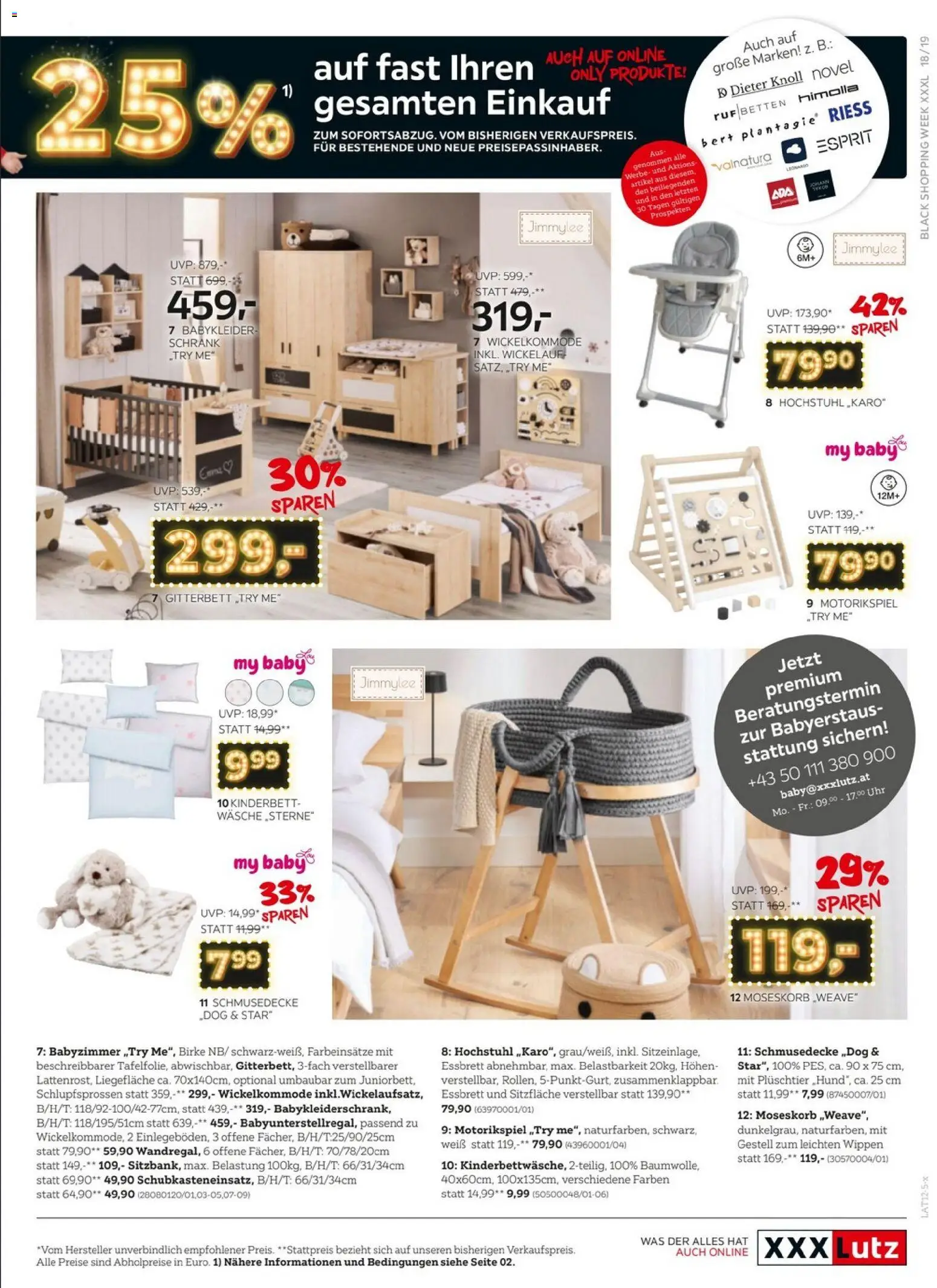 XXXLutz - Black Friday gültig ab 24.11.2025 | Seite: 19 | Produkte: Uhr, Schrank