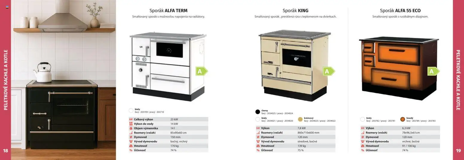 Nové Kinekus akcie – leták je platný od 27.10.2025 | Strana: 10 | Produkty: Kachle, Rúra