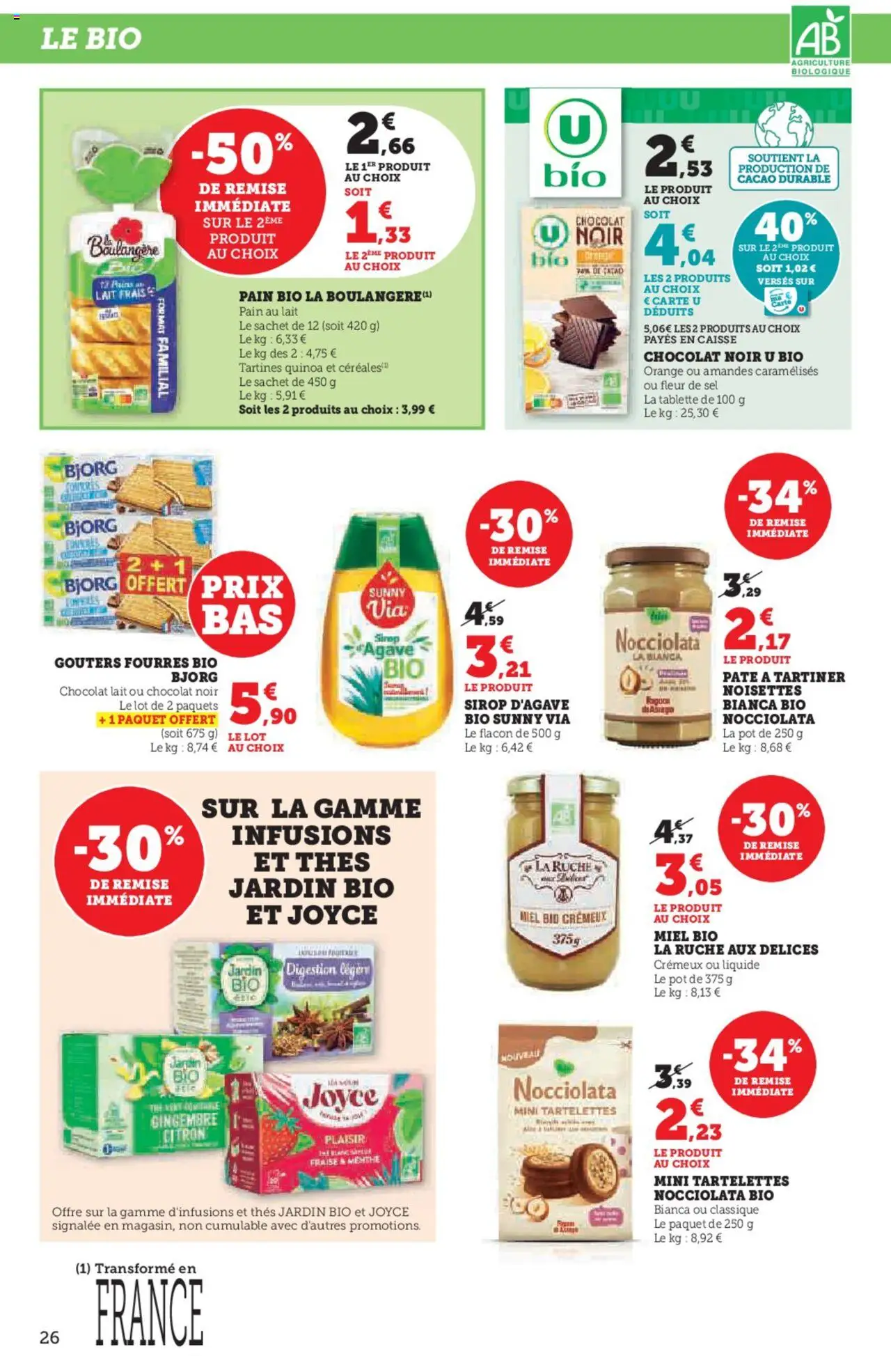  | Page: 26 | Produits: Cookies, Quinoa, Gingembre, Pain