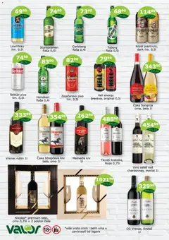Valor katalog - pregled Valor kataloga - važi od 16.02.2026 | Strana: 2 | Proizvode: Zaječarsko pivo, Nektar, Vino, Carlsberg