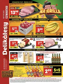 Pogląd oferty "Delikatesy Centrum Gazetka" - ważna od 17.07.2025