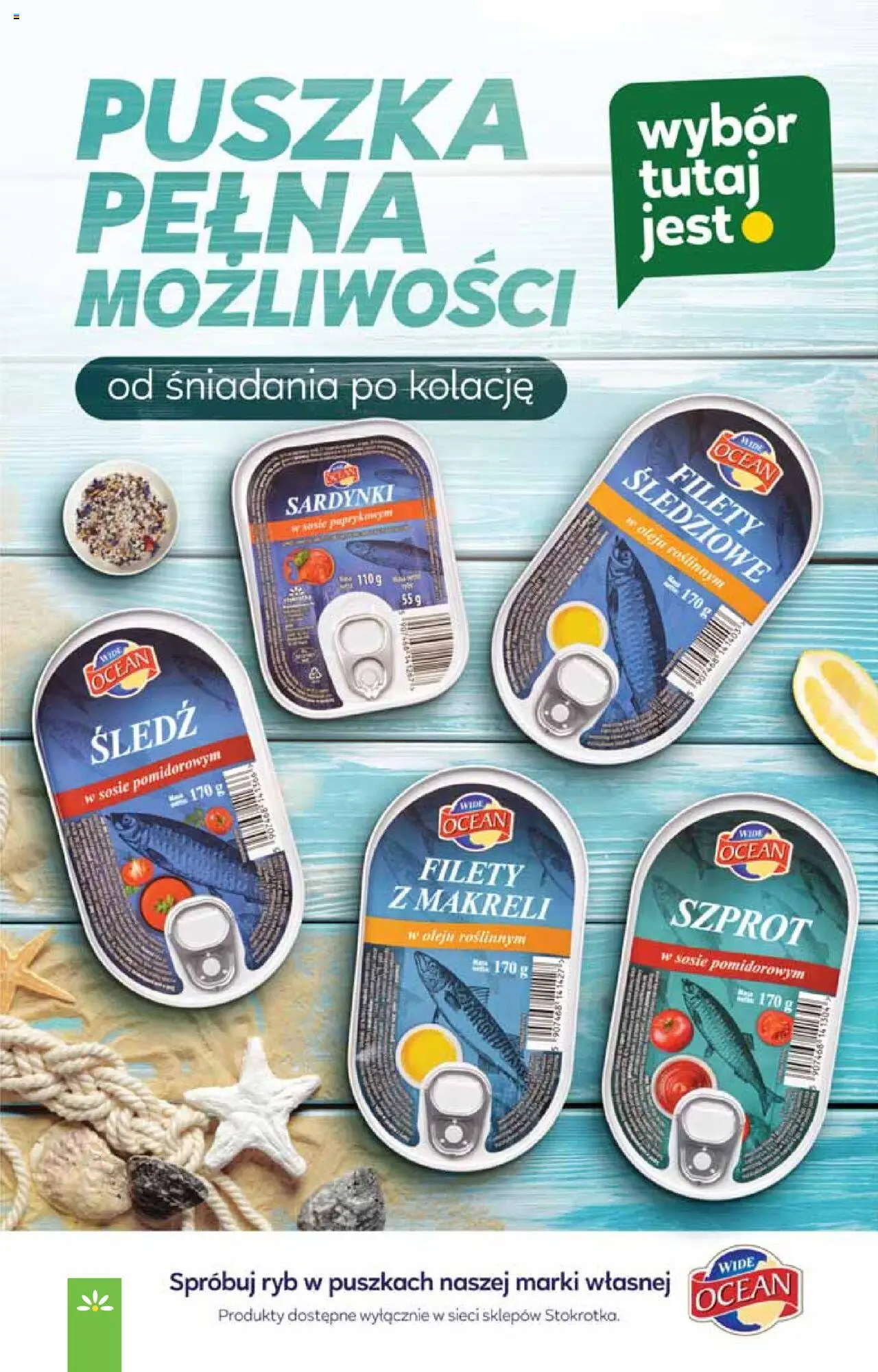 Stokrotka Gazetka od 18.09.2025 | Strona: 31 | Produkty: Śledź