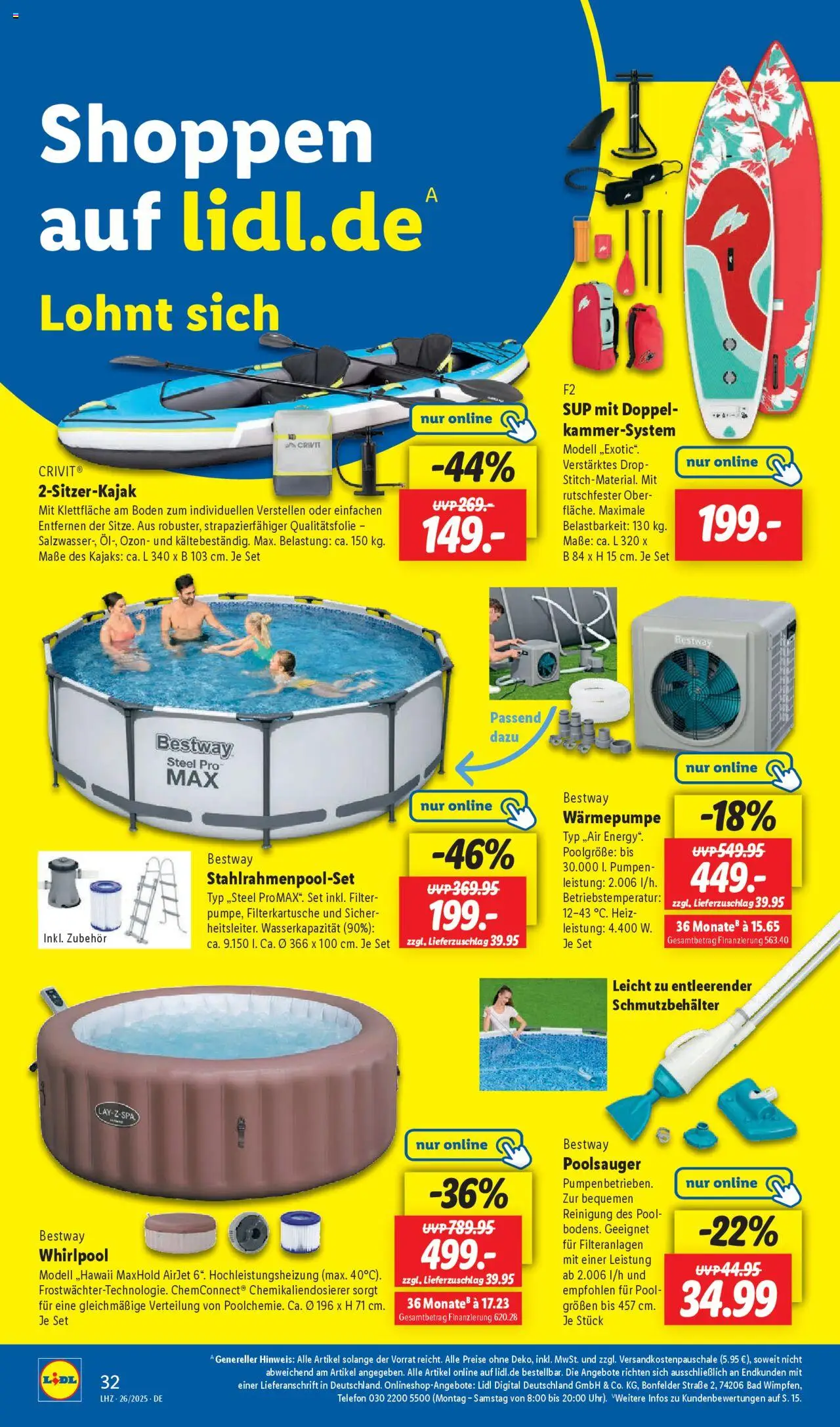 Lidl Prospekt 	 - gültig ab dem 23.06.2025 | Seite: 40 | Produkte: Bad, SUP, Telefon