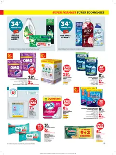 bi1 - Prévisualisation de bi1 catalogue valide à partir de 27.10.2025 | Page: 13 | Produits: Tablette, Papier toilette, Lessive Liquide, Détergent