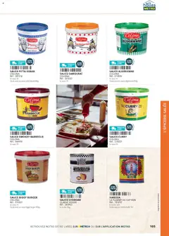  | Page: 105 | Produits: Harissa, Curry, Cheddar, Livre