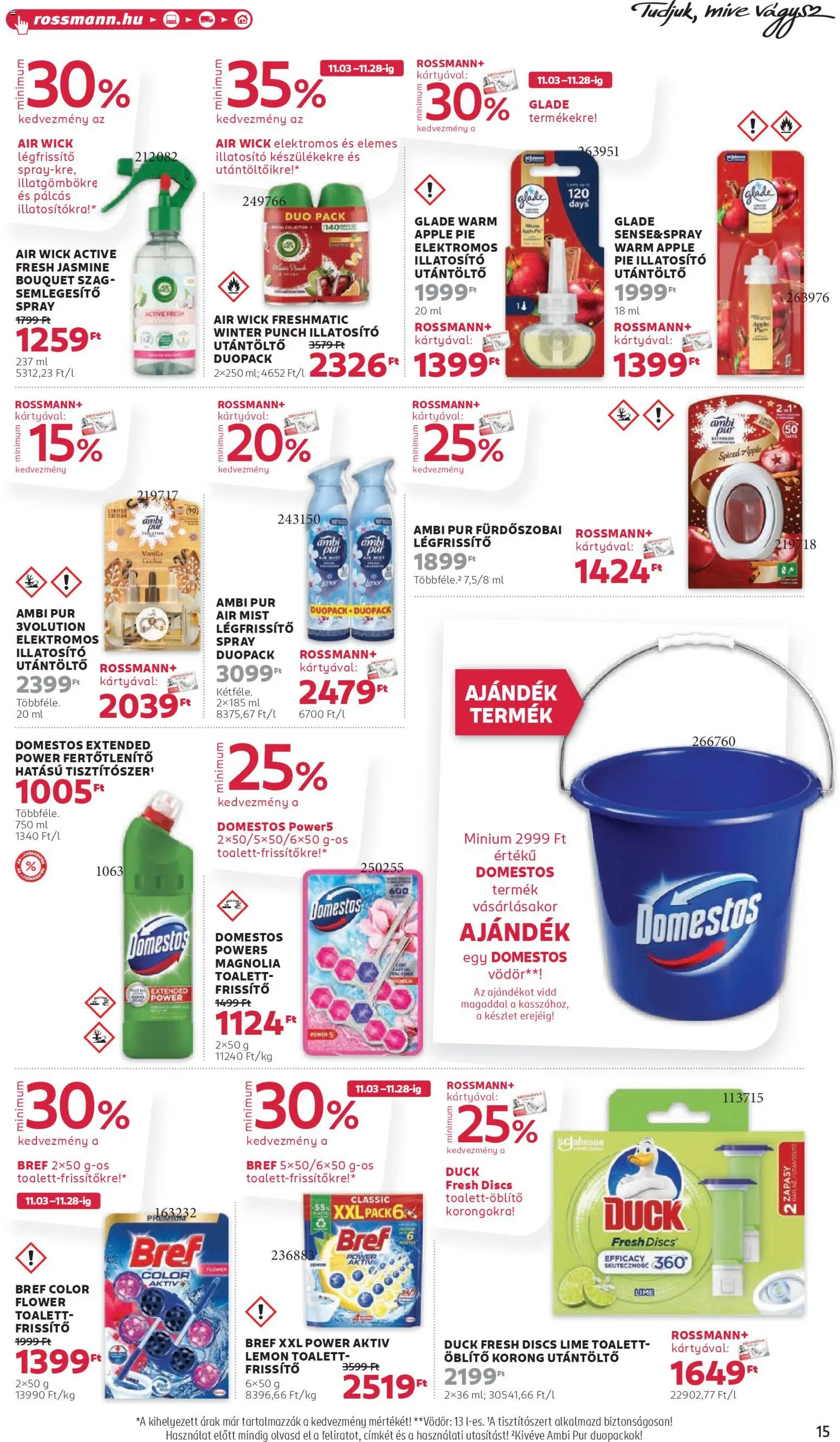 Rossmann akciós ujság - amely érvényes a következő dátumtól: 17.11.2025 | Oldal: 17 | Termékek: Lime, Öblítő, Légfrissítő
