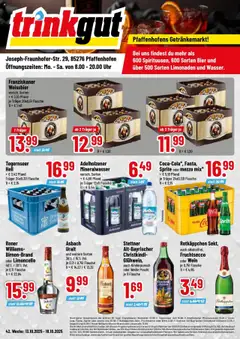 Trinkgut - trinkgut: Wochenangebote ab 13.10.2025 gültig