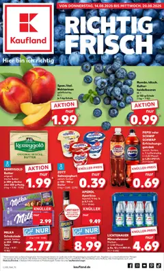 Kaufland DE - DE Folder Leipzig - Voorbeeld van een folder van Kaufland DE, geldig van 14.08.2025