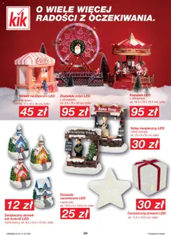 Pogląd oferty "Kik Gazetka" - ważna od 13.10.2025 | Strona: 4 | Produkty: Por, Popcorn