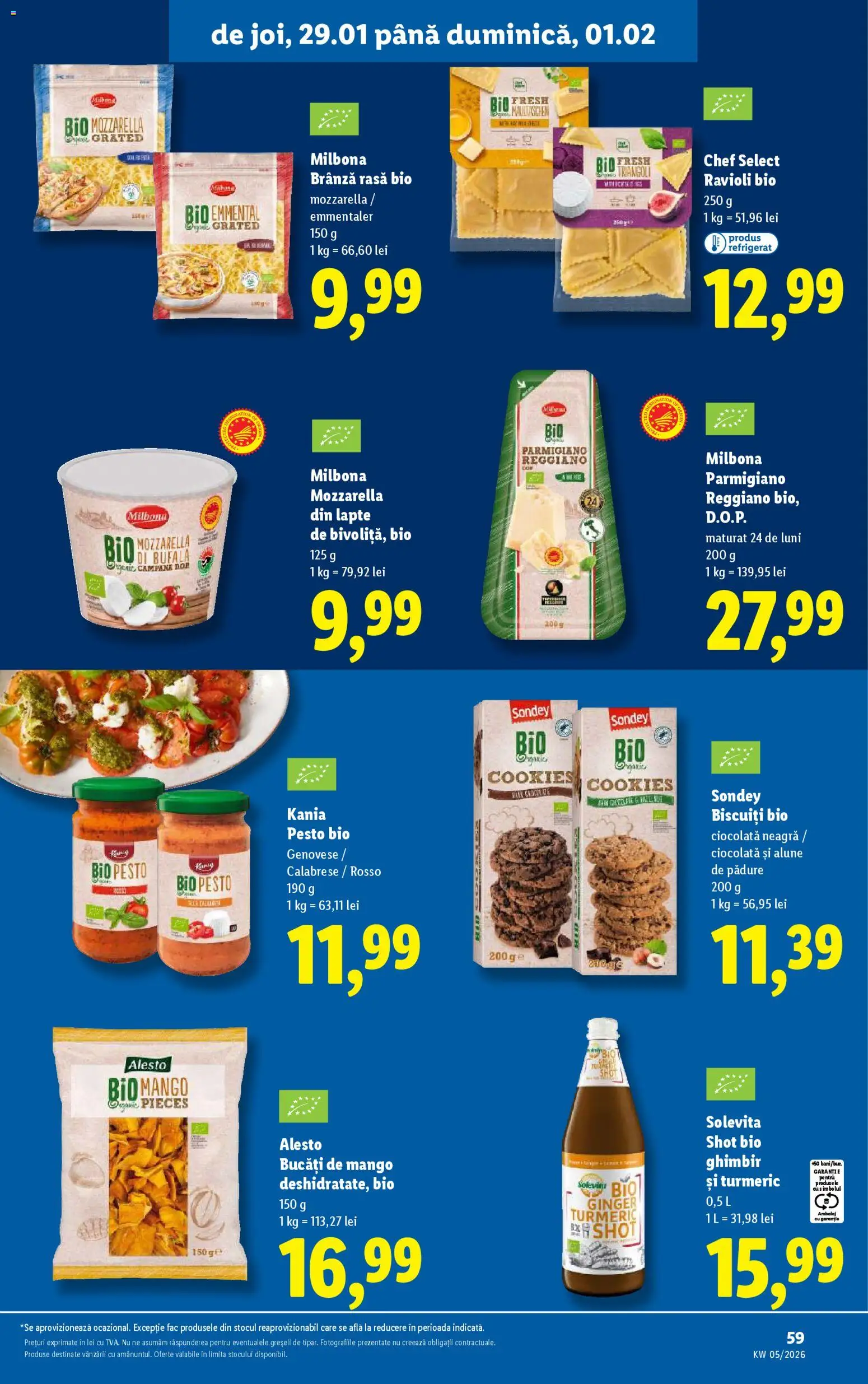 Noul catalog Lidl – valabil de la 26.01.2026 | Pagină: 59 | Produse: Şerit ödül, Lapte, Brânză, Ciocolată
