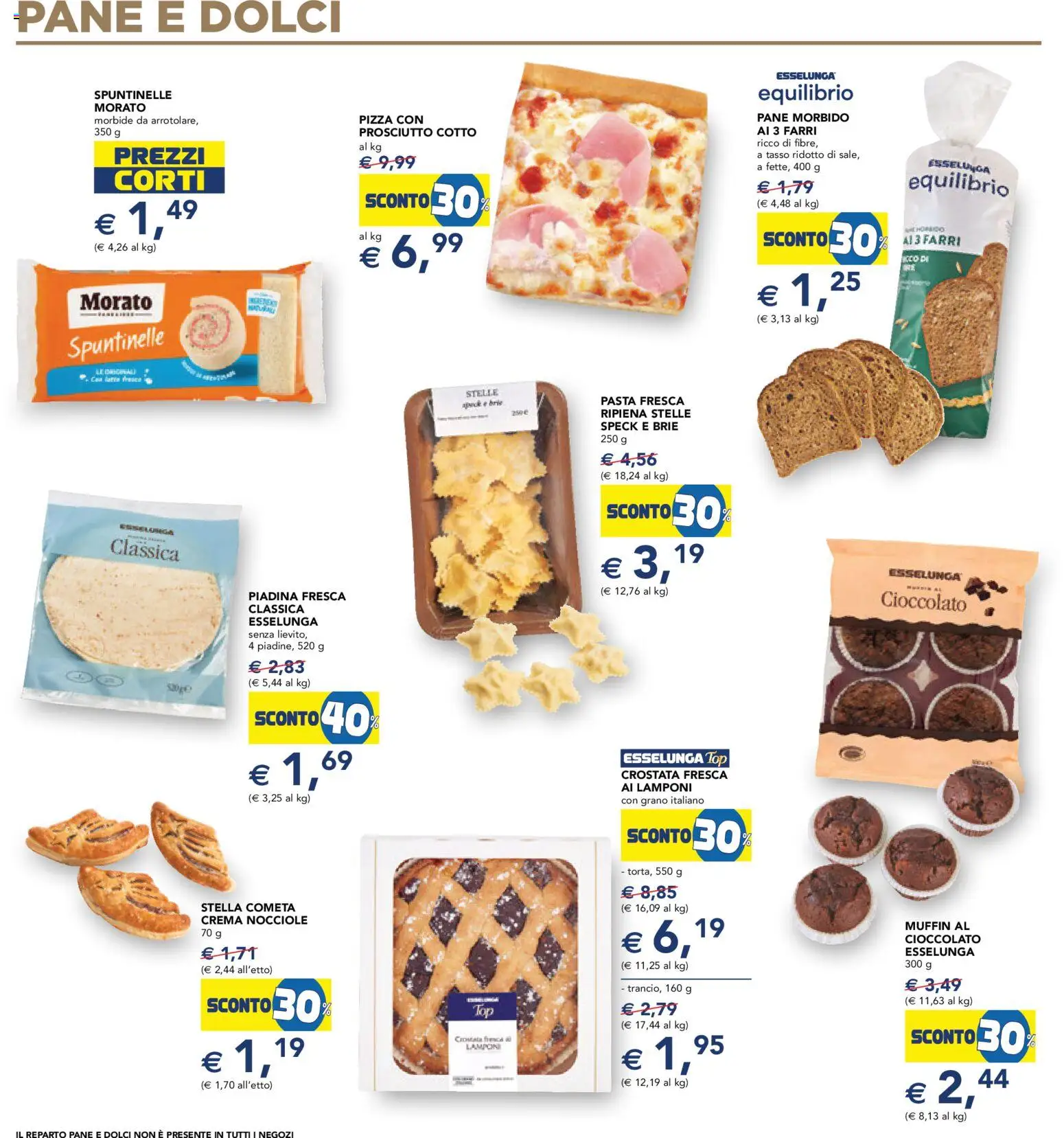 Volantino Esselunga S del 01.12.2025 | Pagina: 15 | Prodotti: Crema, Prosciutto Cotto, Nocciole, Muffin
