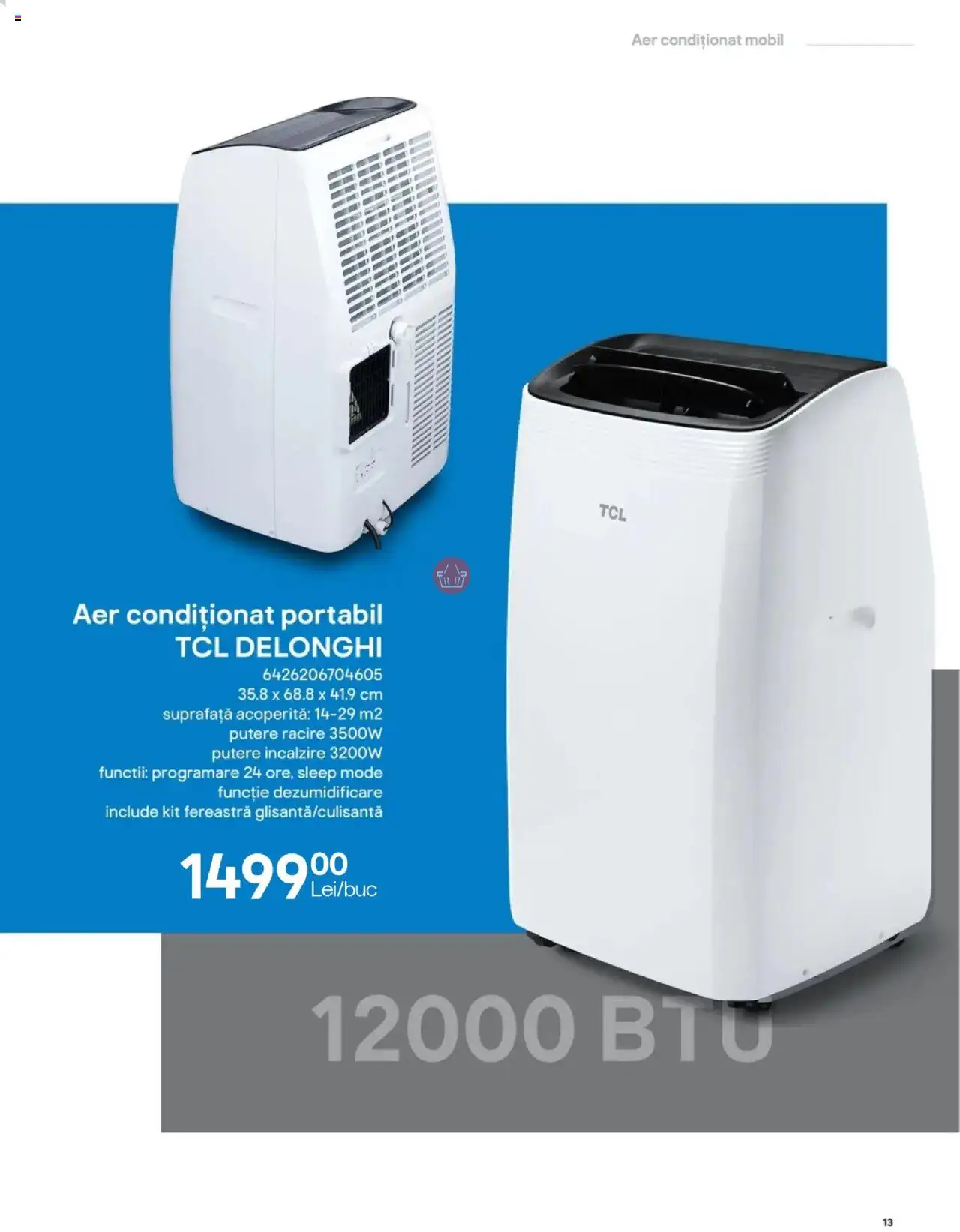 Brico Depot catalog - La Brico te răcorești pe măsură – valabil de la 27.06.2025 | Pagină: 13 | Produse: Aer Condiționat, Fereastră