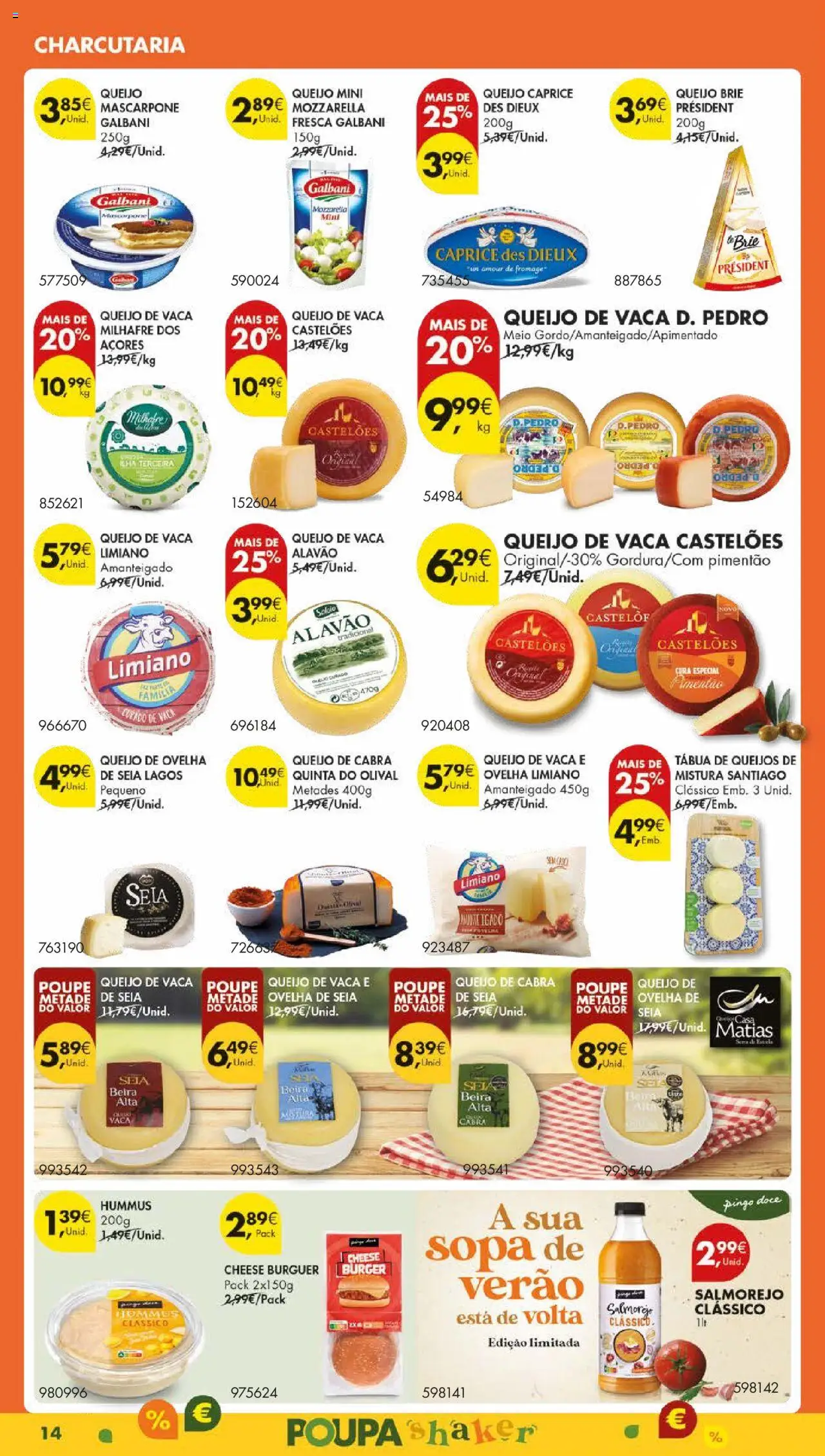 Pingo Doce folheto │ válido de 12.08.2025 | Página: 18 | Produtos: Queijo mascarpone, Pimentão, Sopa, Mascarpone