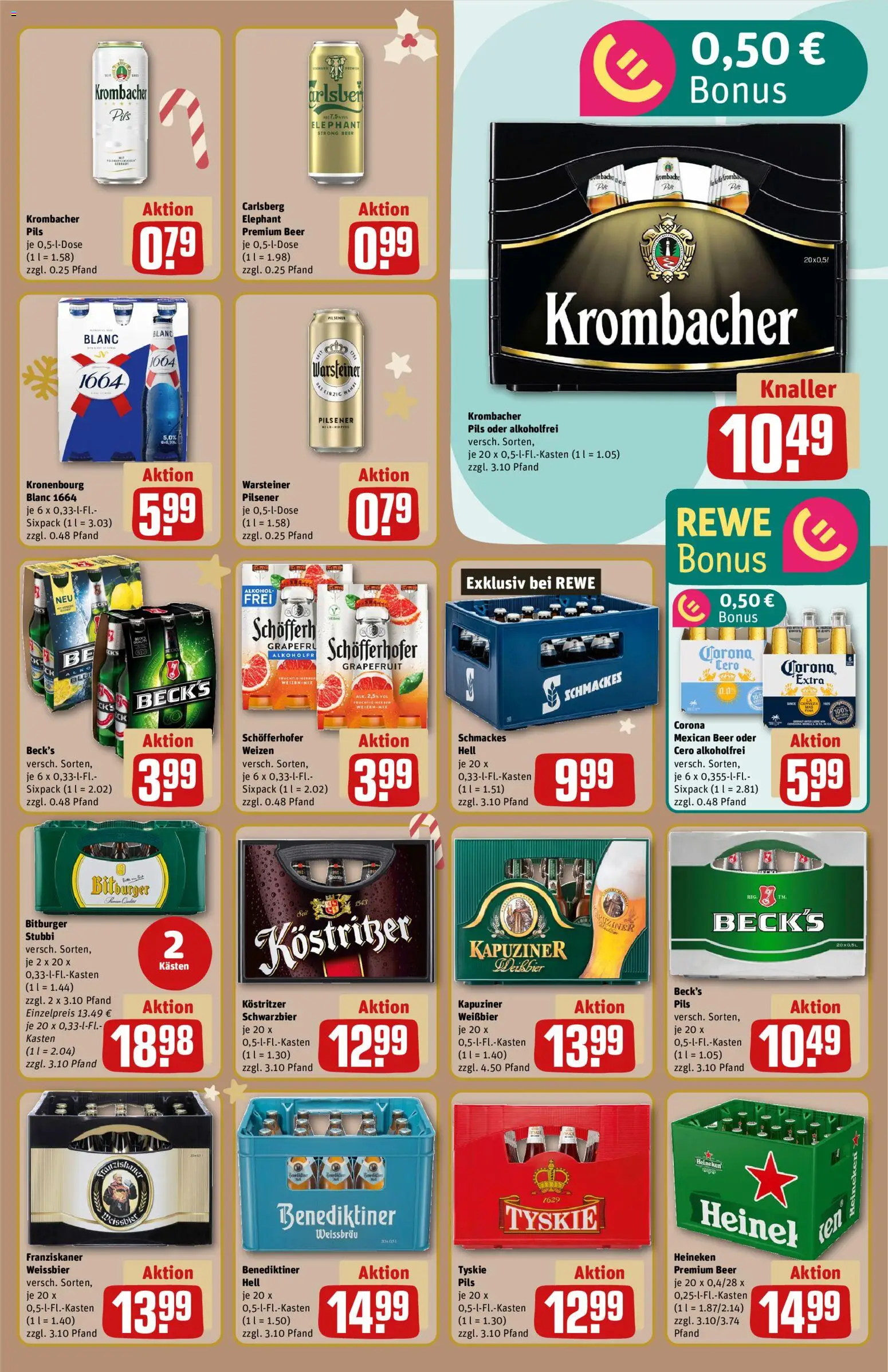 Rewe ihr Kaufpark Prospekt 	 – gültig ab 15.12.2025 | Seite: 19 | Produkte: Carlsberg, Weißbier, Heineken, Grapefruit