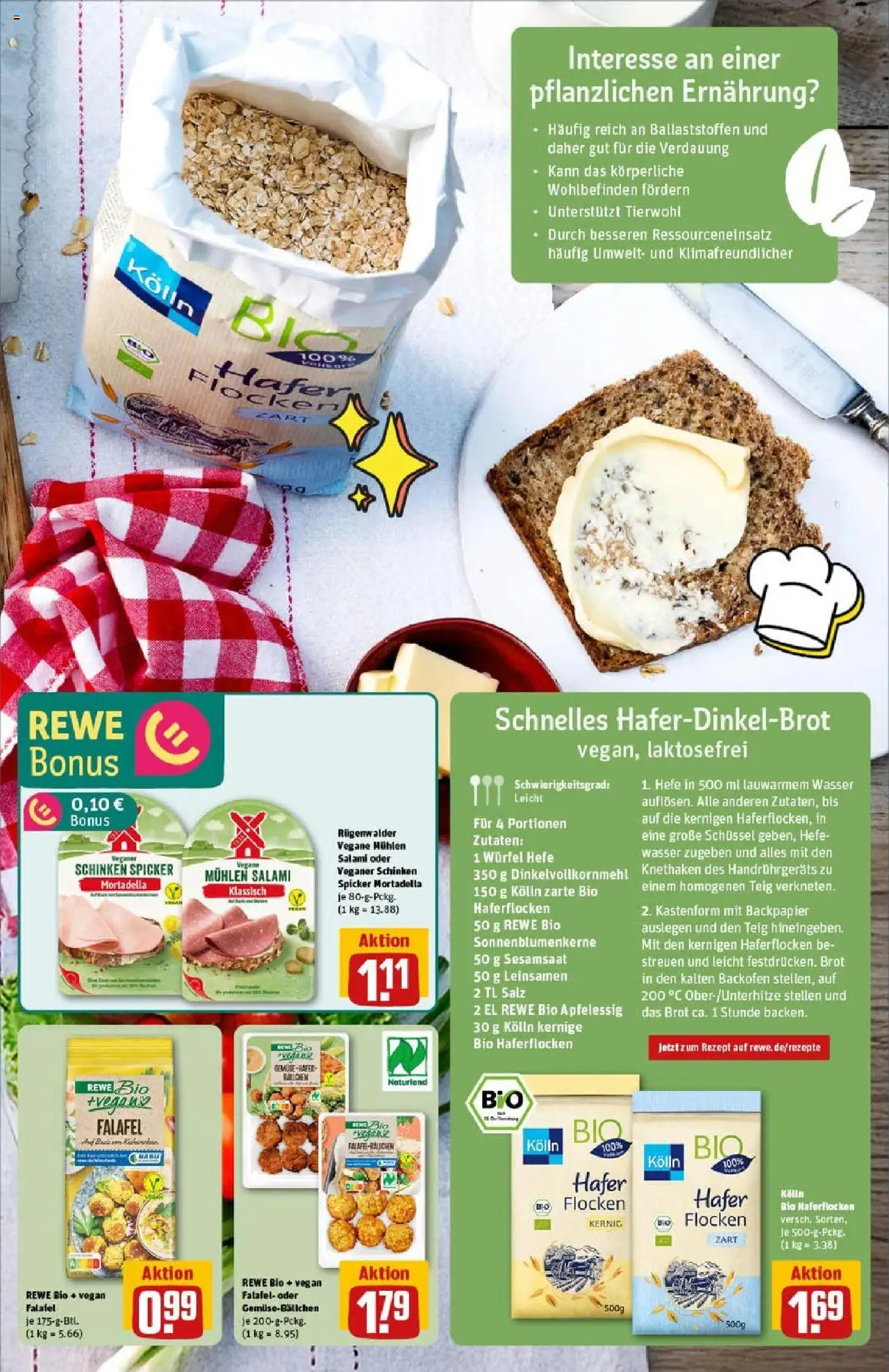 Rewe prospekt Bad Zwischenahn	 - gültig ab dem 20.07.2025 | Seite: 5 | Produkte: Wasser, Salz, Brot, Schinken