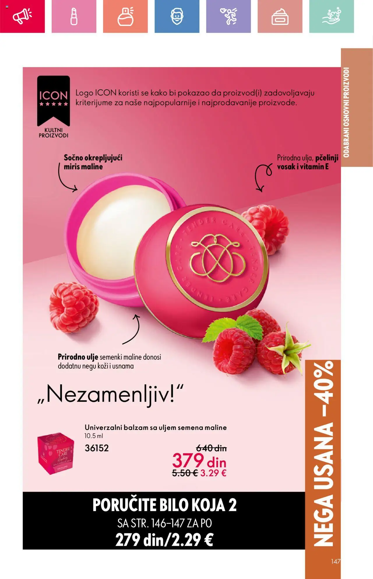 Oriflame katalog - važi od 24.08.2025 | Strana: 147 | Proizvode: Miris, Balzam, Ulje