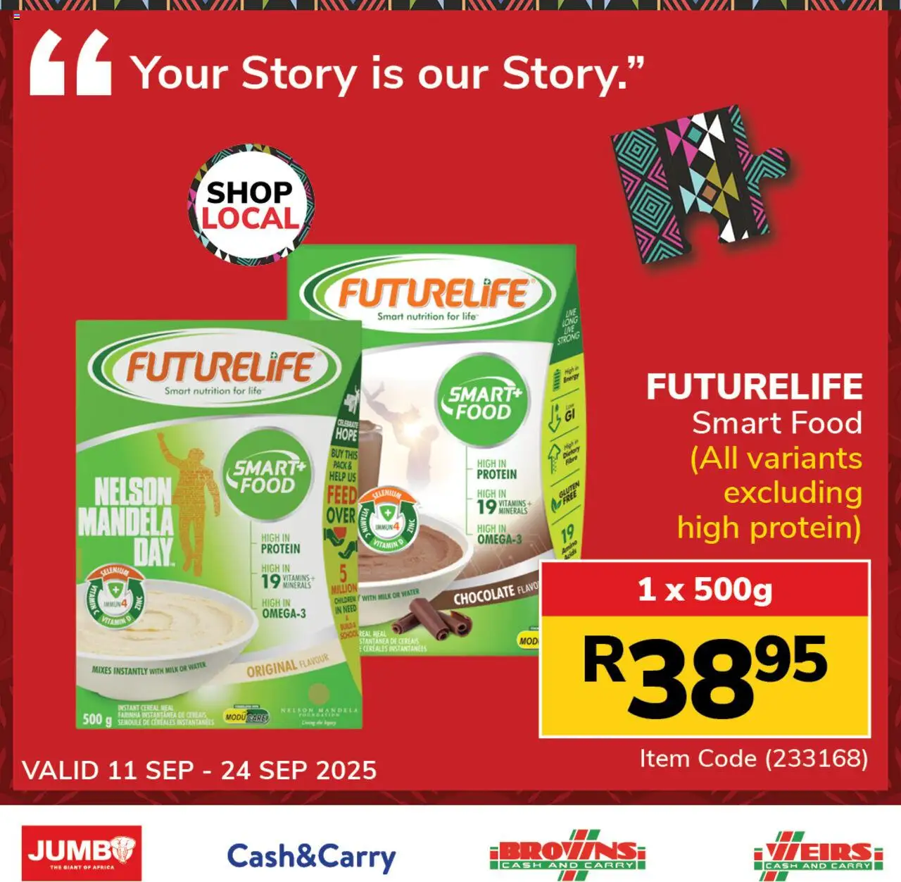 New Jumbo catalogue – valid from 11.09.2025 | Page: 2 | Products: Detergente líquido, Milk, Foundation, Water