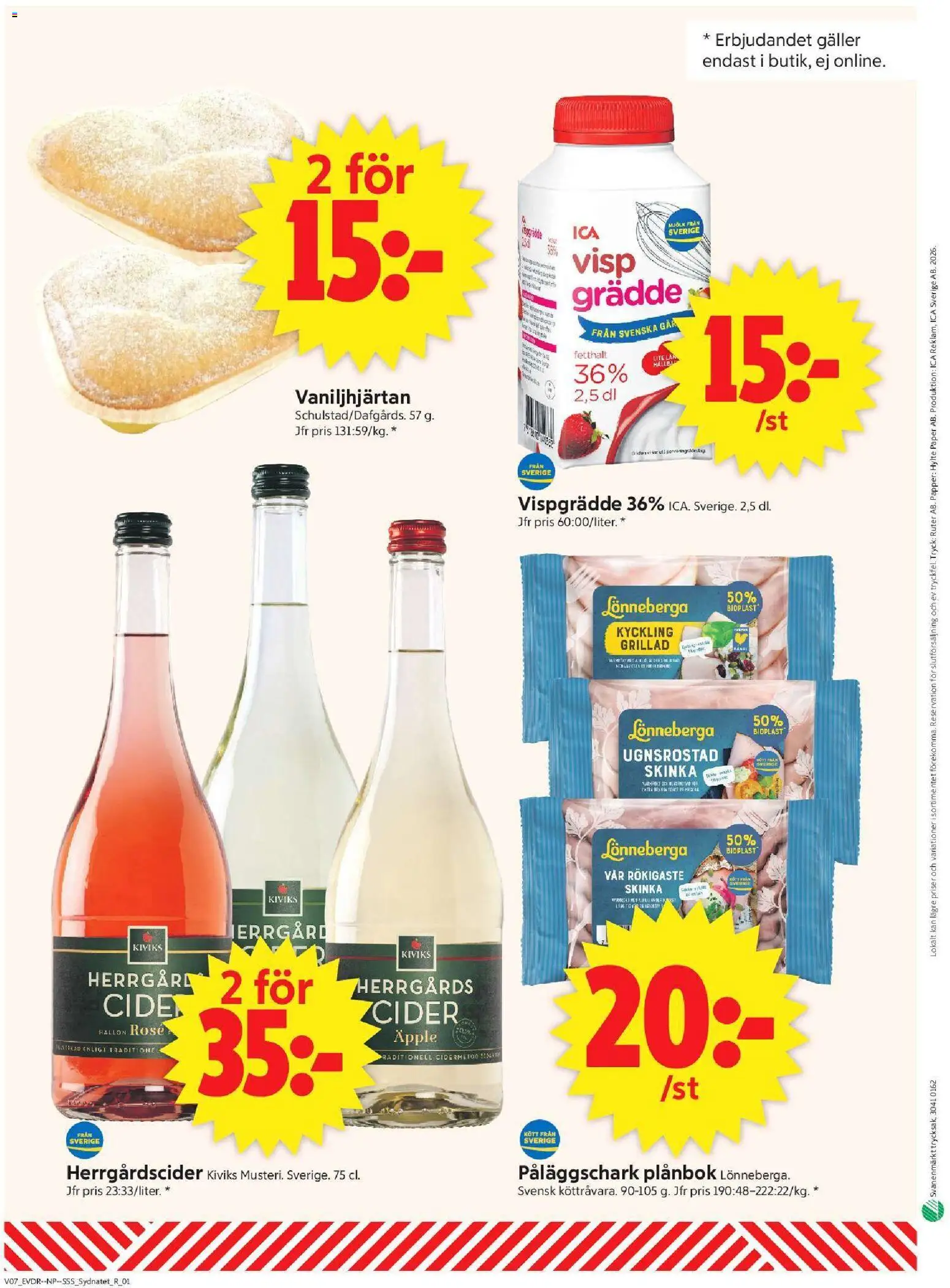 ICA Supermarket reklamblad aktuell från 09.02.2026 | Sida: 10