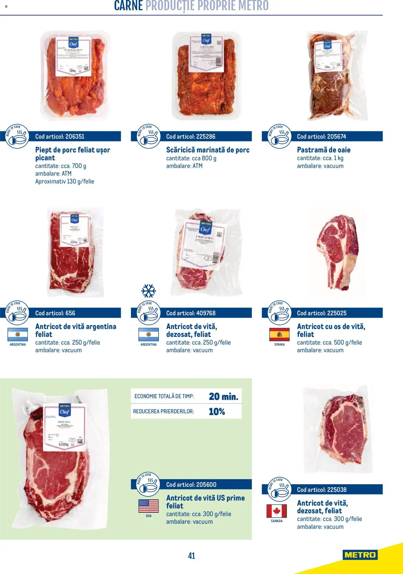 Noul catalog Metro – valabil de la 21.04.2026 | Pagină: 41 | Produse: Yağ sökücü