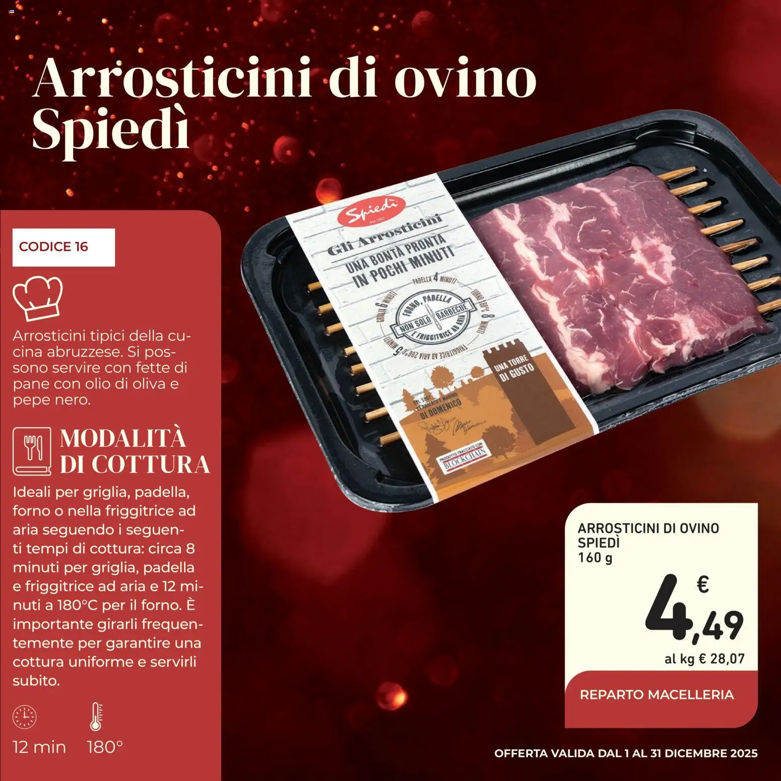 Volantino Conad del 01.12.2025 | Pagina: 19 | Prodotti: Pane, Barbecue, Olio, Arrosticini