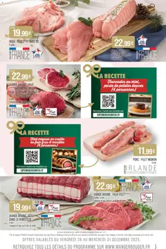 Match Supermarché - Prévisualisation de Match Supermarché - Fêtes par nos pros | Meaux valide à partir de 27.12.2025 | Page: 5 | Produits: Poivre, Veau roti, Filet mignon, Viande bovine