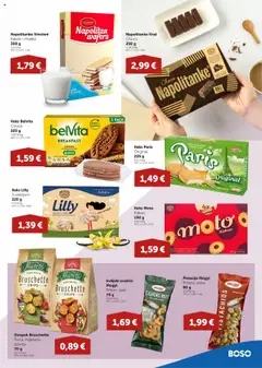 Boso katalog | vrijedi od 17.07.2025 | Stranica: 9 | Proizvodi: Mlijeko, Napolitanke, Kakao, Pecivo