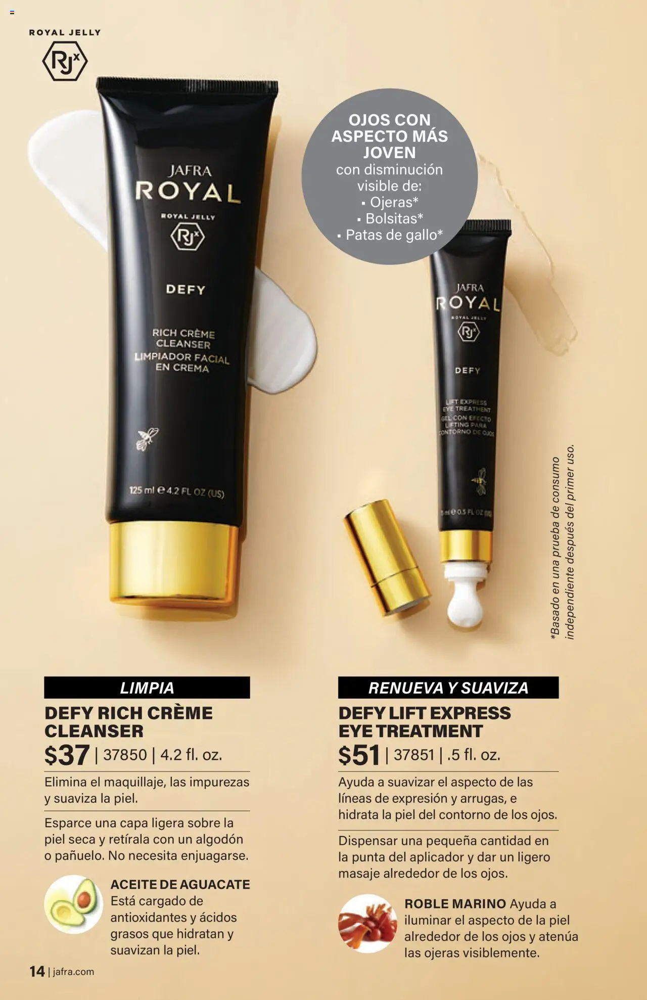JAFRA folleto │ válido desde el 01.08.2025 | Página: 14 | Productos: Κουνουπίδι, Aceite, Crema