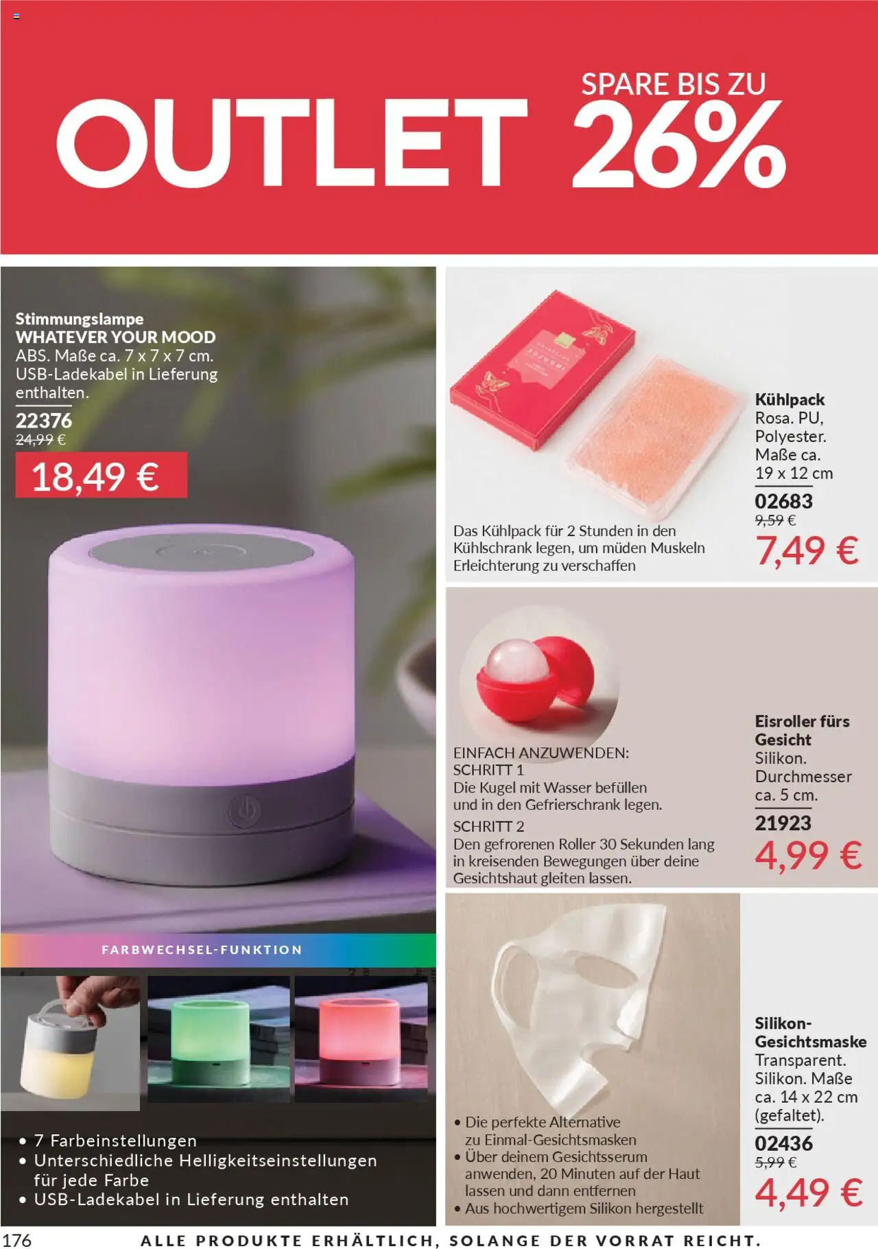 AVON Katalog Oktober 2025 – gültig ab 01.10.2025 | Seite: 178 | Produkte: Gefrierschrank, Kühlschrank, Wasser, Gesichtsmaske