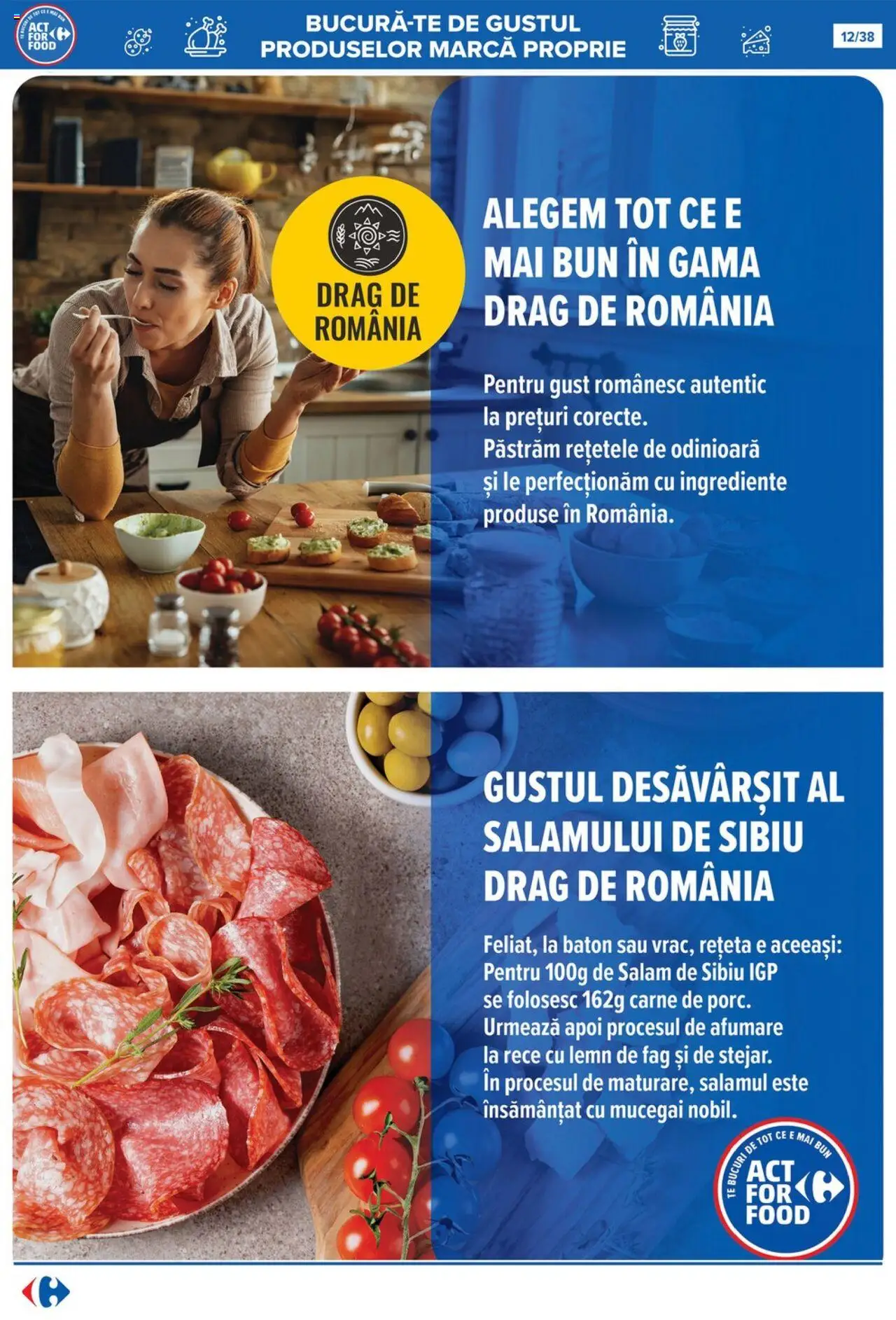 Noul catalog Carrefour – valabil de la 15.10.2025 | Pagină: 12 | Produse: Salam