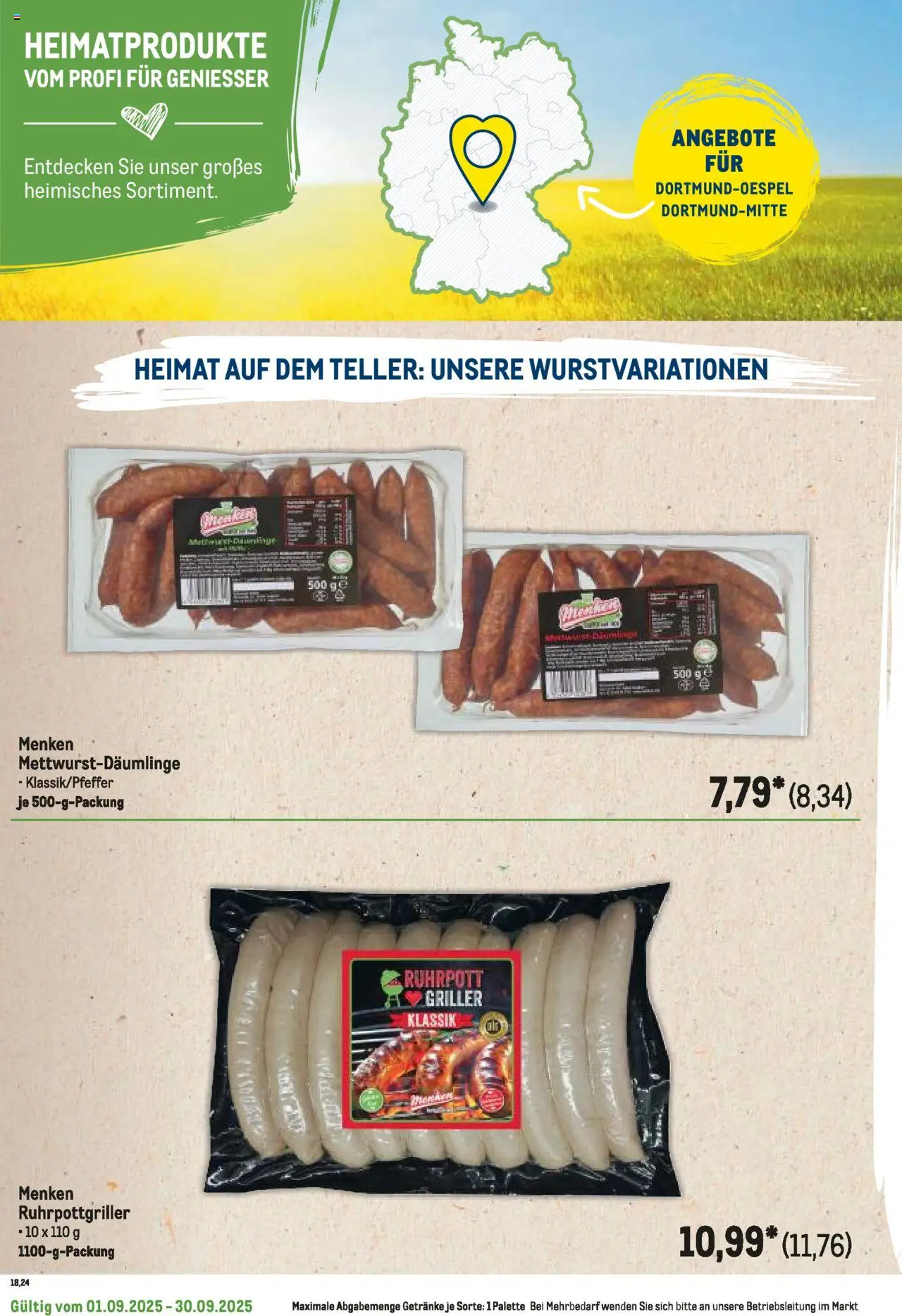 Metro Regionaler Flyer - gültig ab dem 01.09.2025 | Seite: 34 | Produkte: Griller