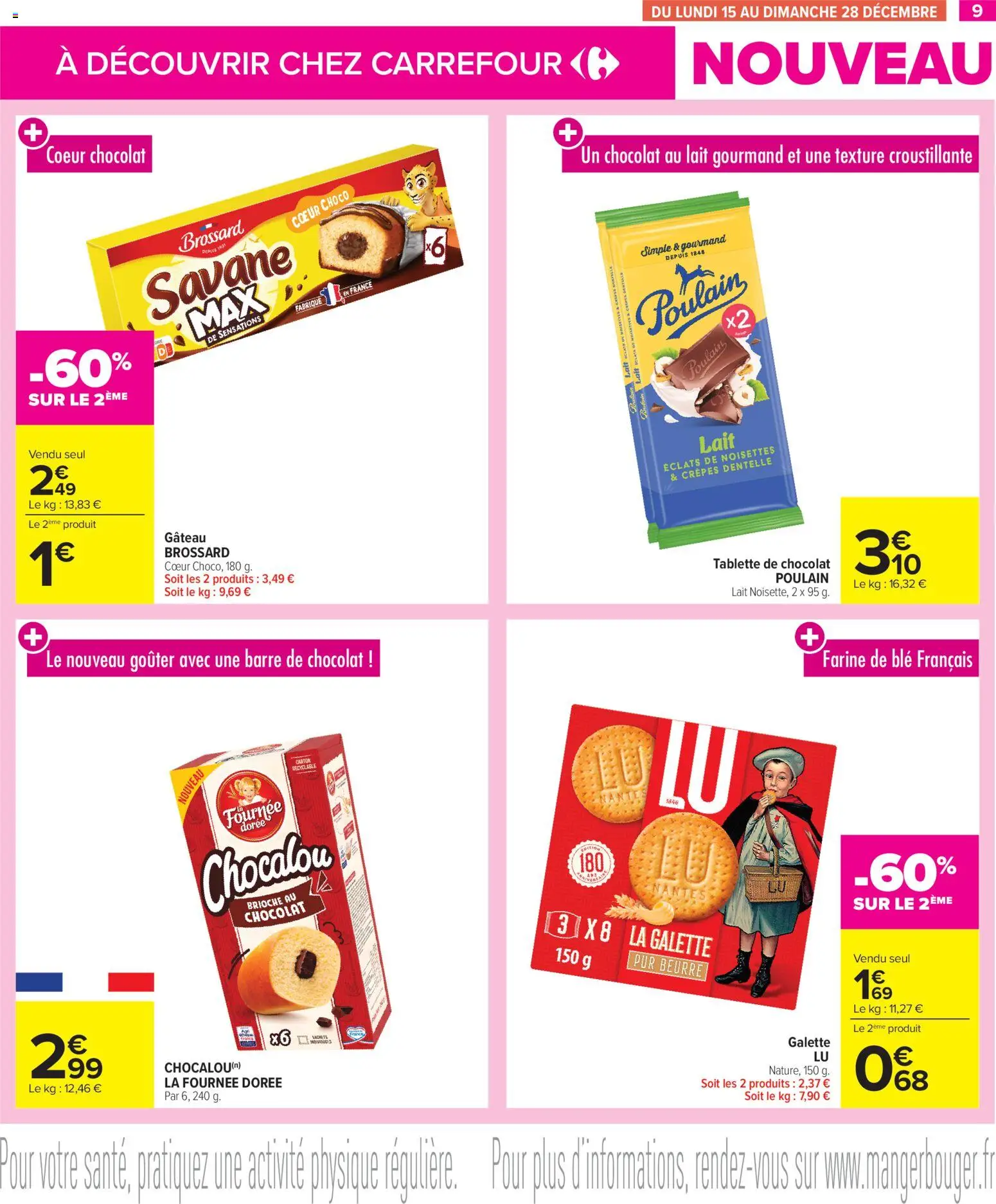 {H1} | Page: 9 | Produits: Tablette, Noisettes, Lait, Chocolat