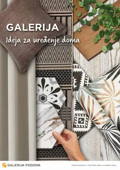 Galerija Podova - летак - pregled Galerija Podova kataloga - važi od 20.05.2025