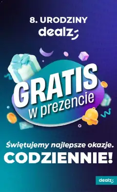Pogląd oferty "Dealz Gazetka - Świętujemy najlepsze okazje" - ważna od 26.02.2026