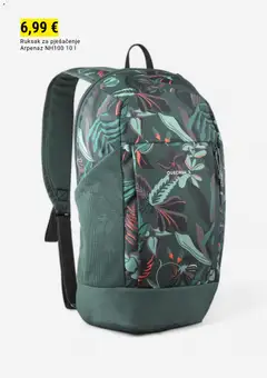Decathlon Sezonska ponuda - Pregled kataloga iz trgovine Decathlon, vrijedi od 01.01.2026 | Stranica: 12 | Proizvodi: Ruksak
