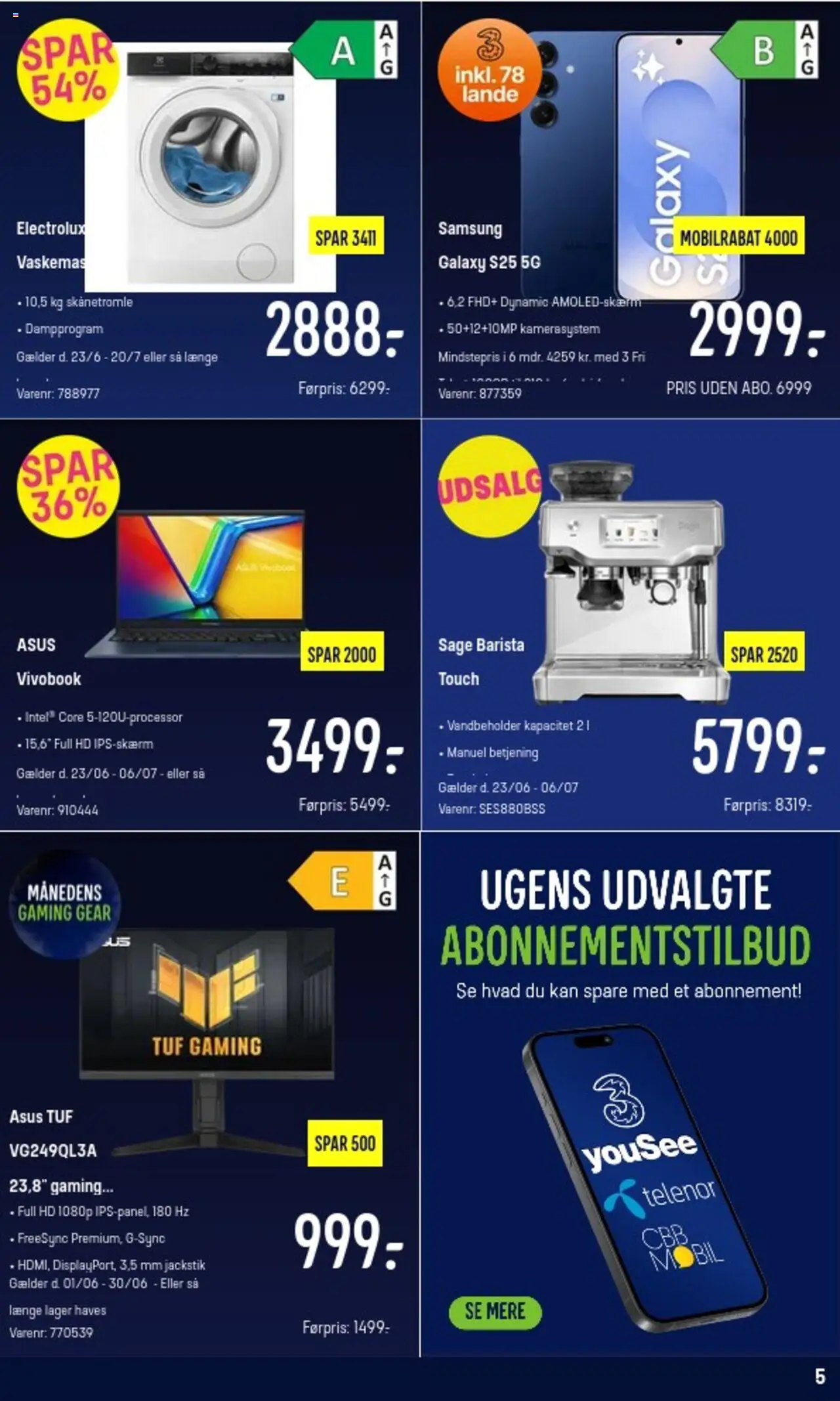 Elgiganten Tilbudsavis gyldig fra 23.06.2025 | Side: 5